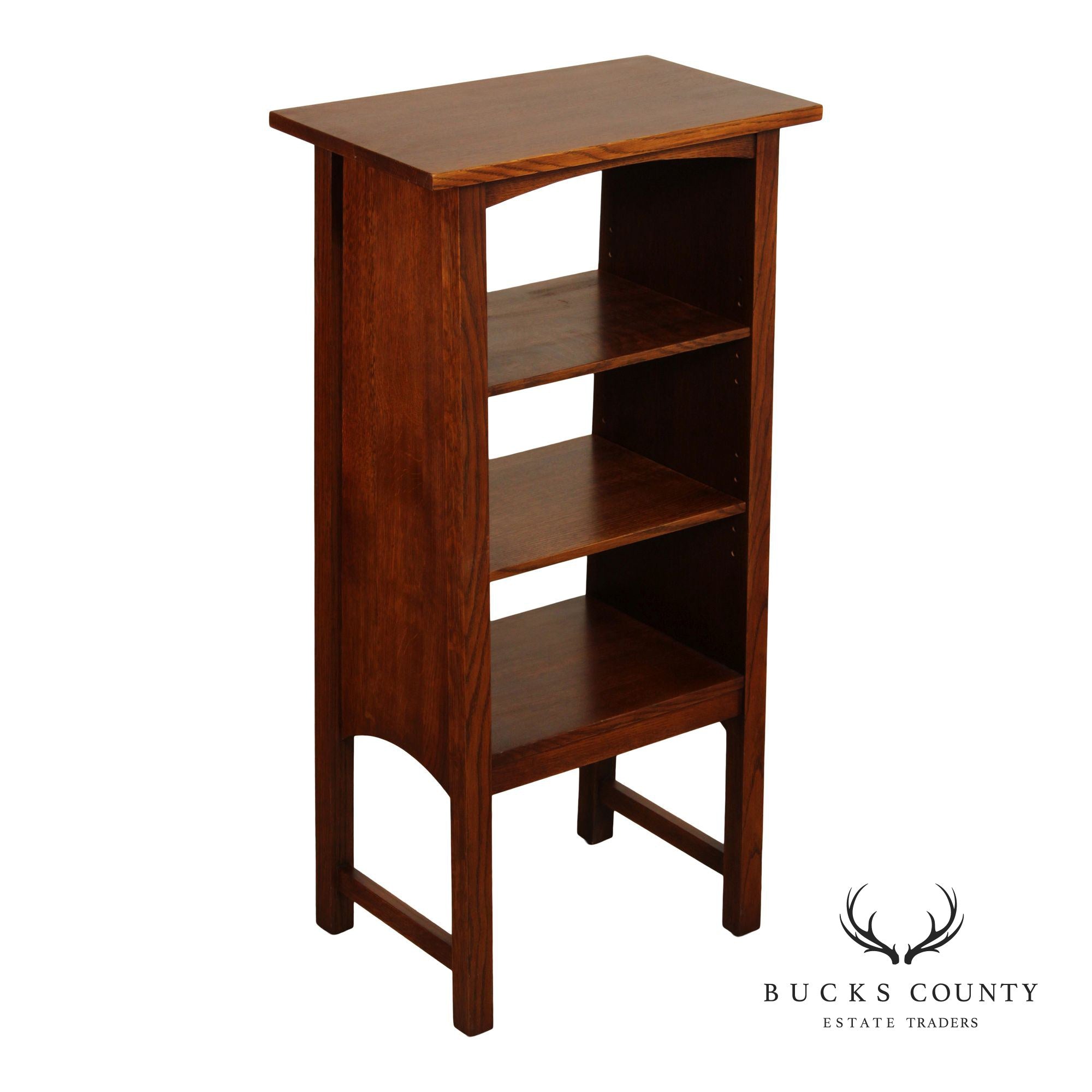 Stickley Mission Collection Oak Harvey Ellis Library Stand