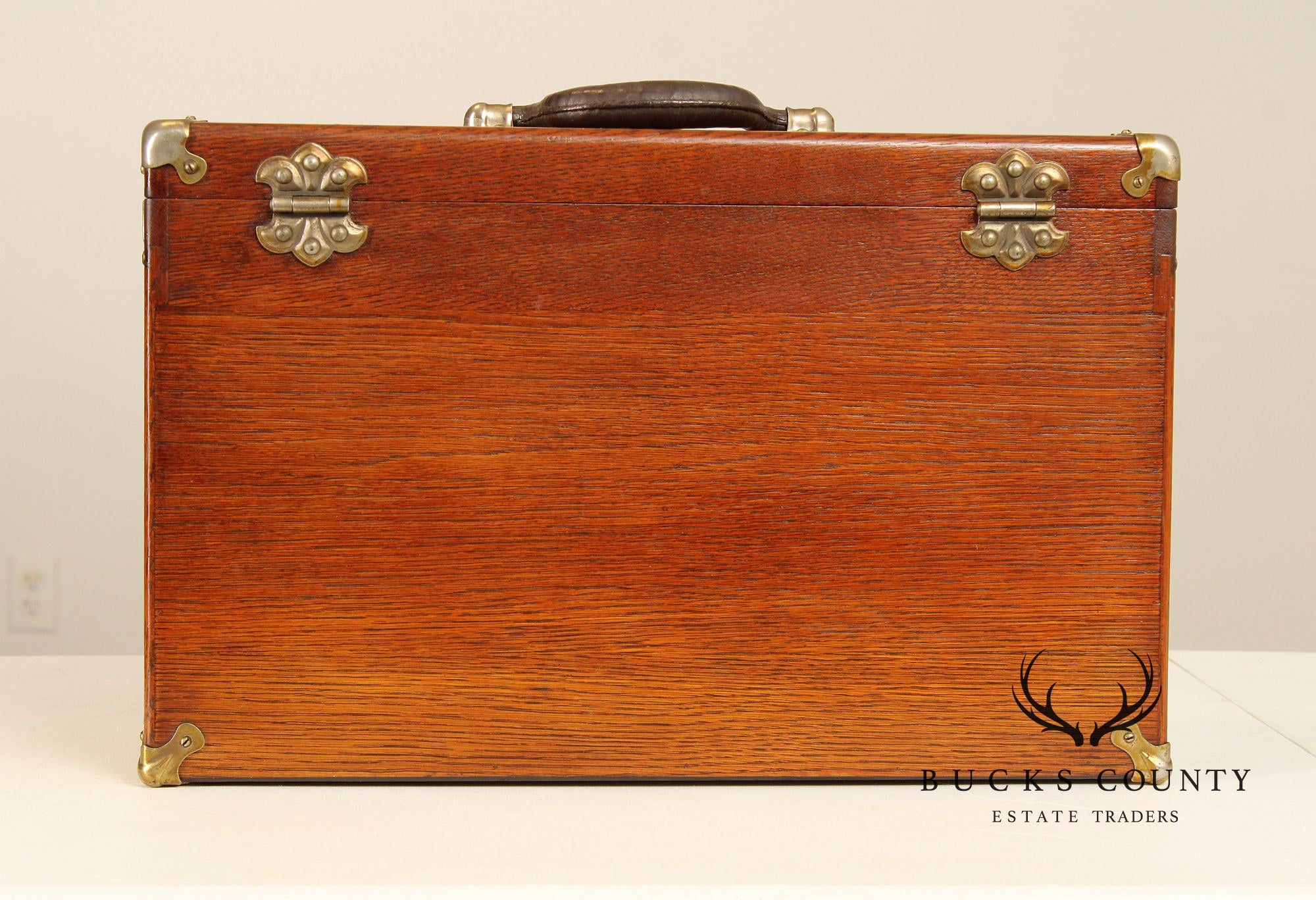 Vintage Oak Union Machinist's Tool Chest