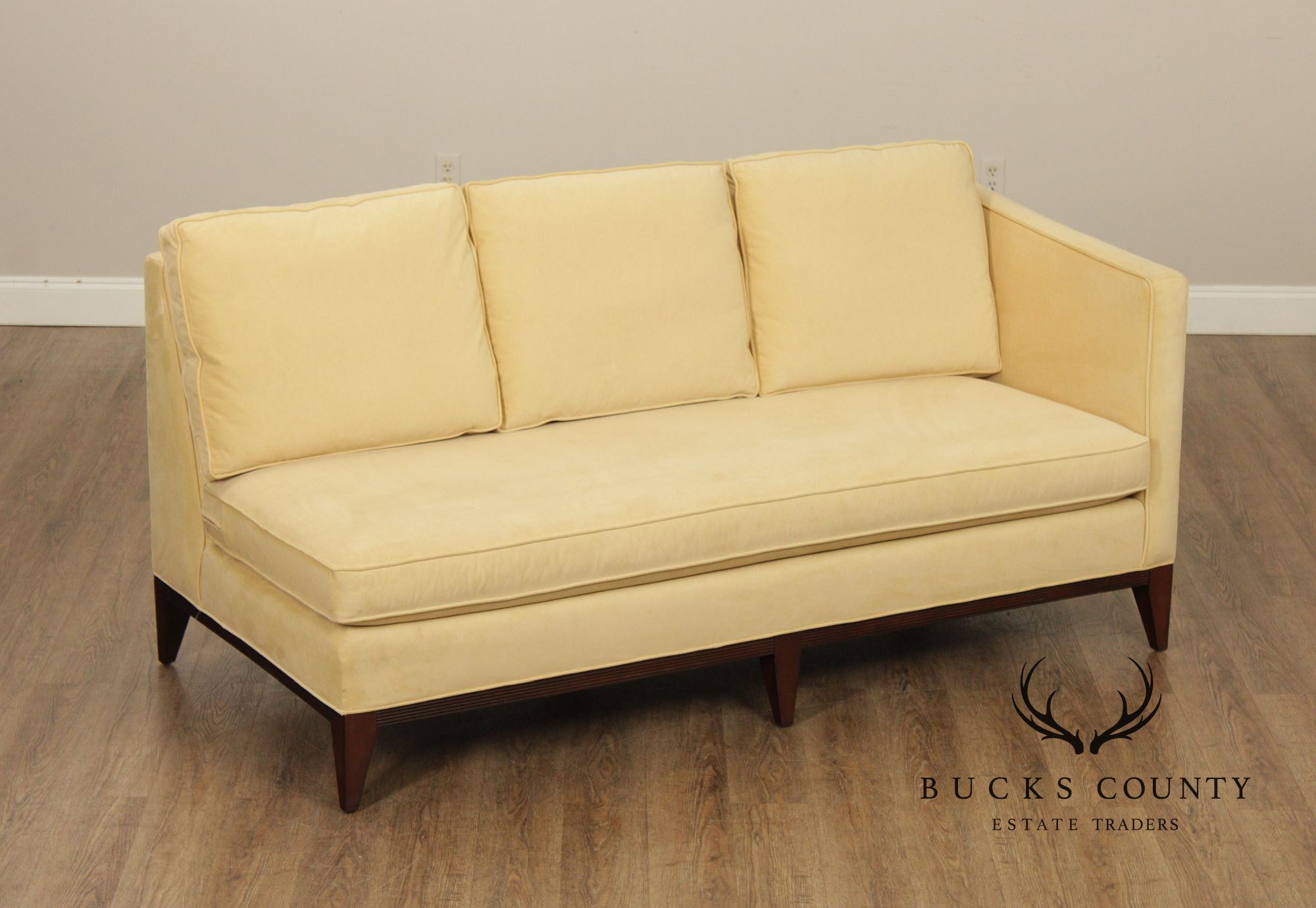 Sherrill Classic Modern Style Two-Piece Sectional Sofa