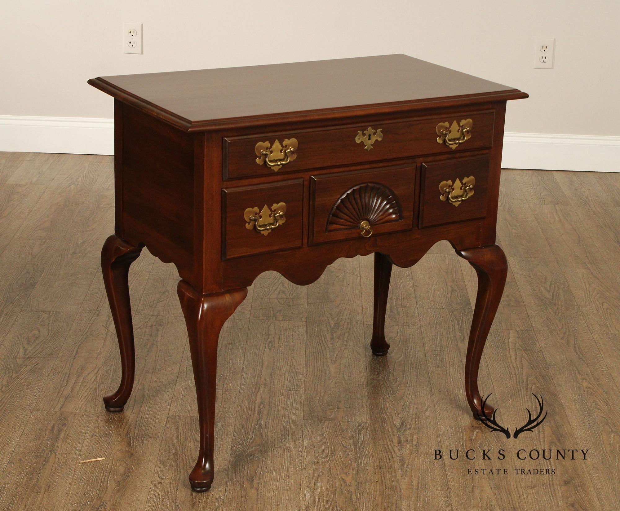 Harden Queen Anne Style Cherry Lowboy