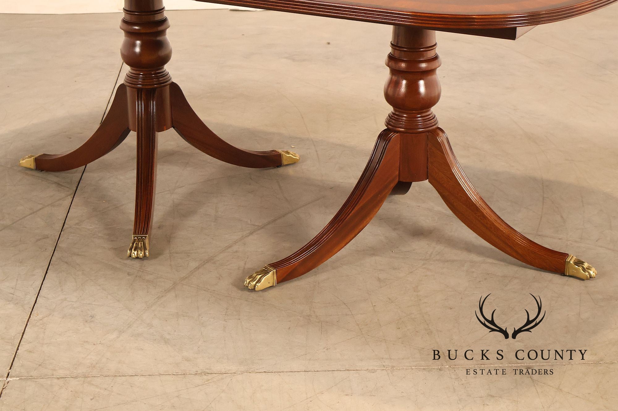 Ethan Allen '18th Century Mahogany' Collection Dining Table
