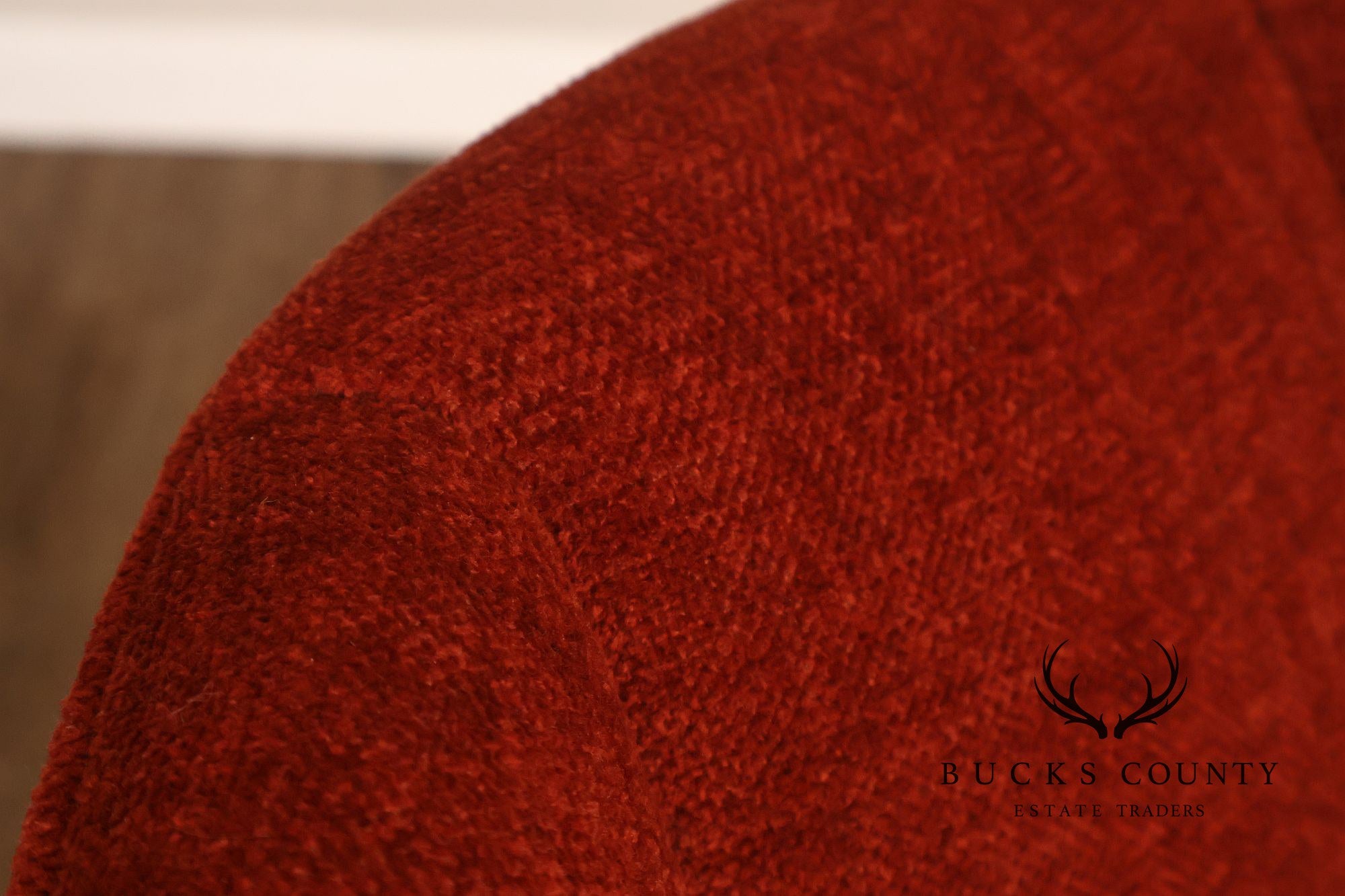 Kindel Grand Rapids Winterthur Collection Mahogany Wing Chair