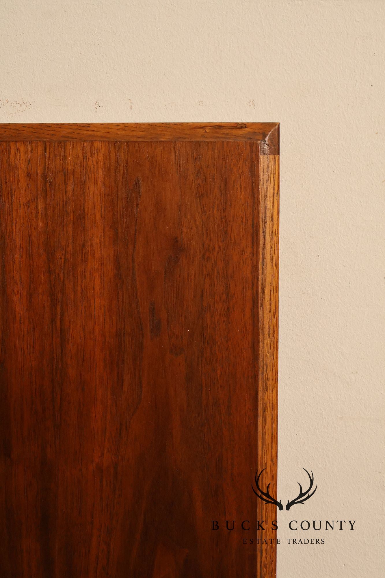 Lane Mid-Century Modern Walnut King Headboard