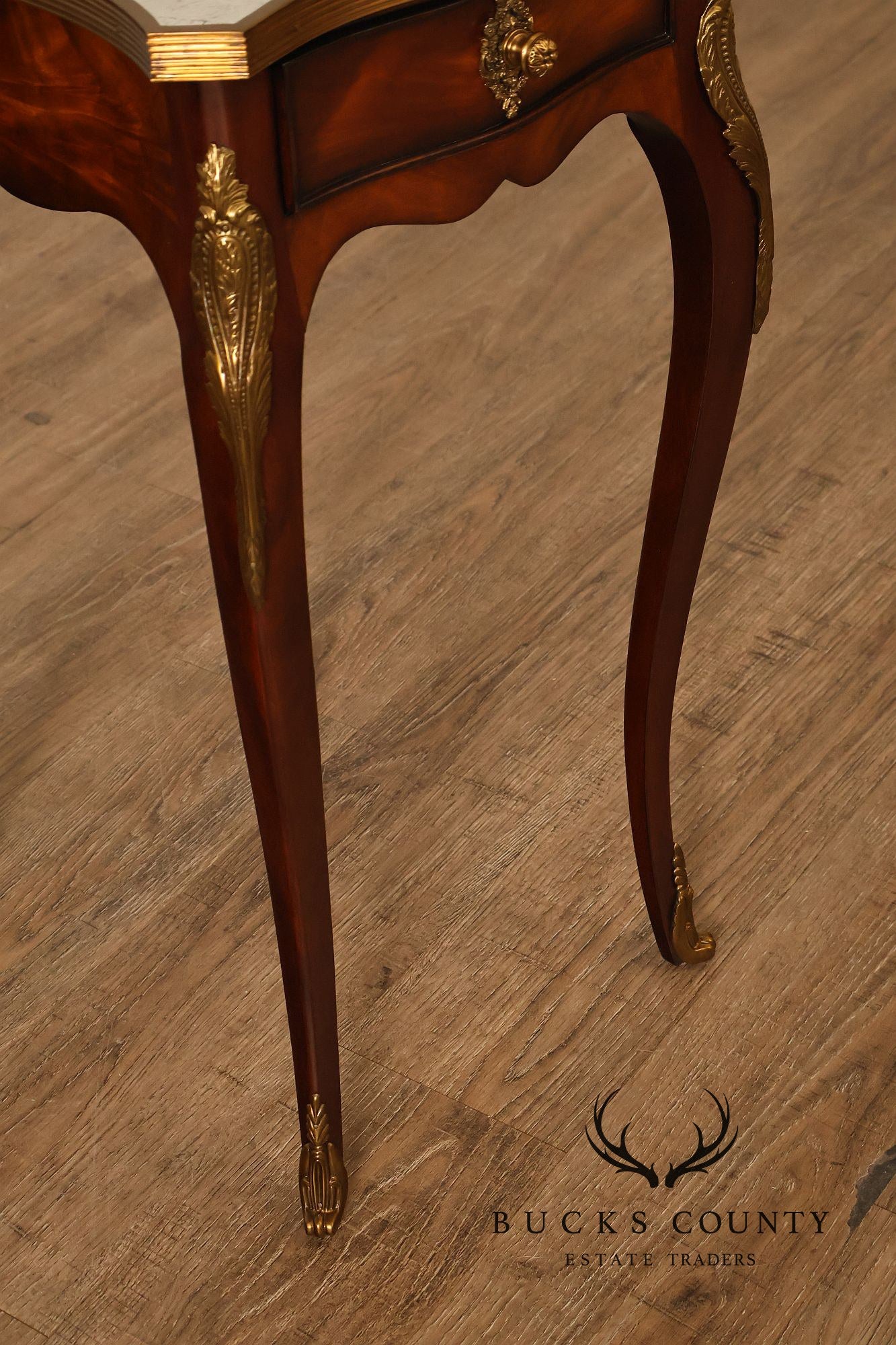 Theodore Alexander 18th Century Style Mahogany Lamp Table