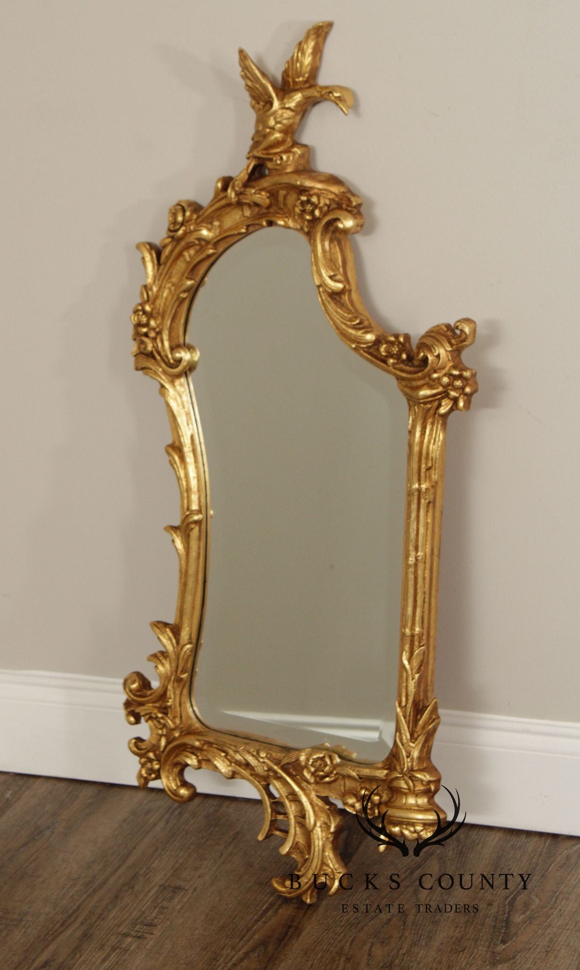 George III Style Pair Of Giltwood Wall Mirrors