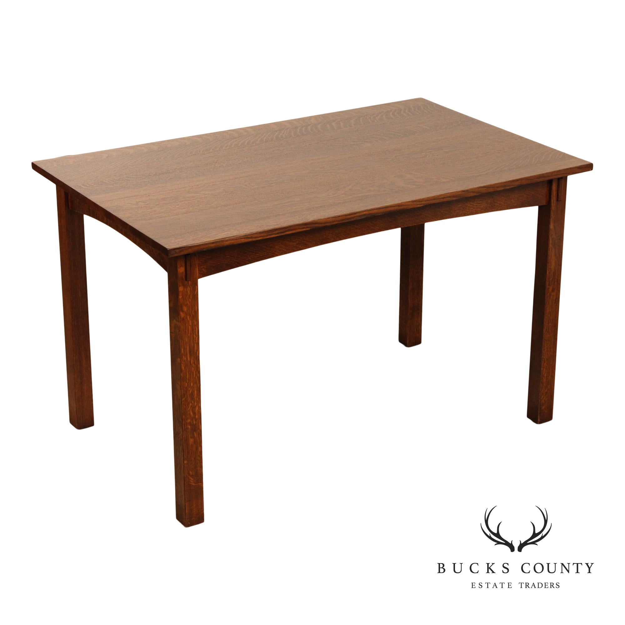 Stickley Mission Collection Small Rectangular Oak Dining Table