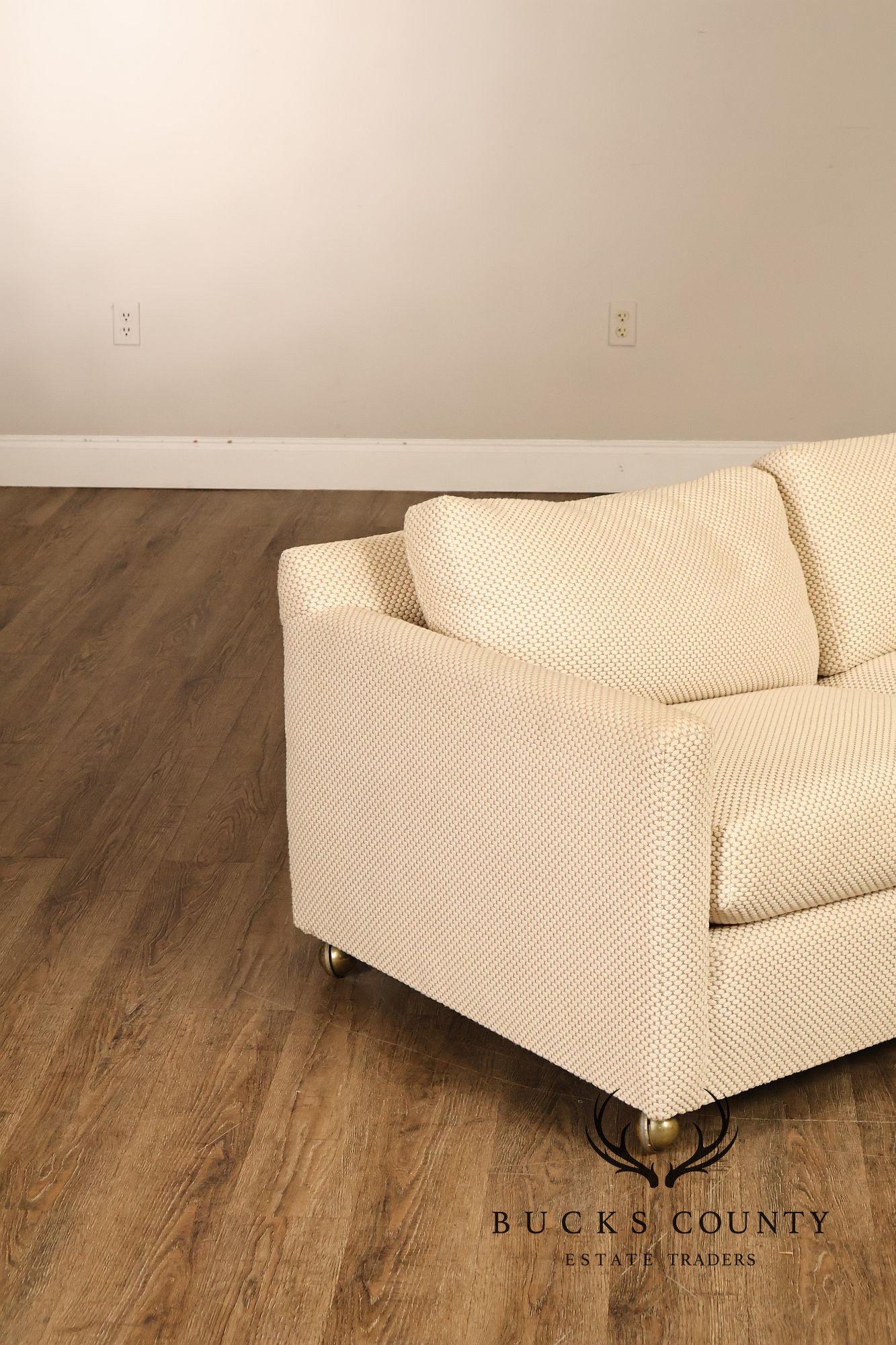 1970's Modern Upholstered Pair Of Loveseats