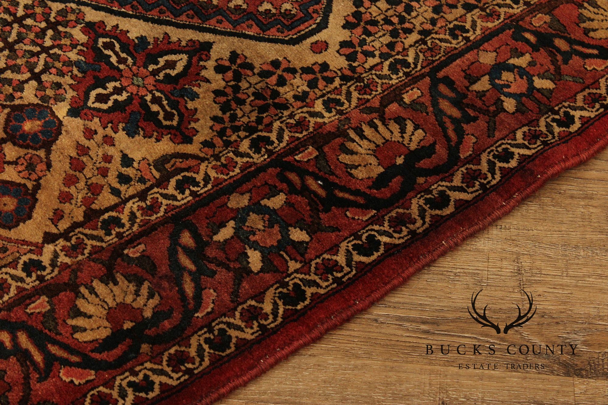 Persian Qashqai Hand Knotted Wool Area Rug 6' 9" x 4' 7"