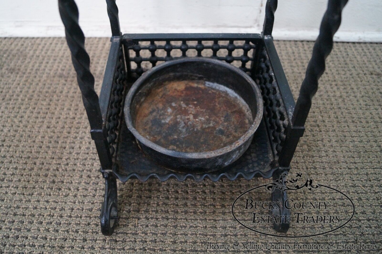 Bradley & Hubbard Antique Cast Iron Cane Stand