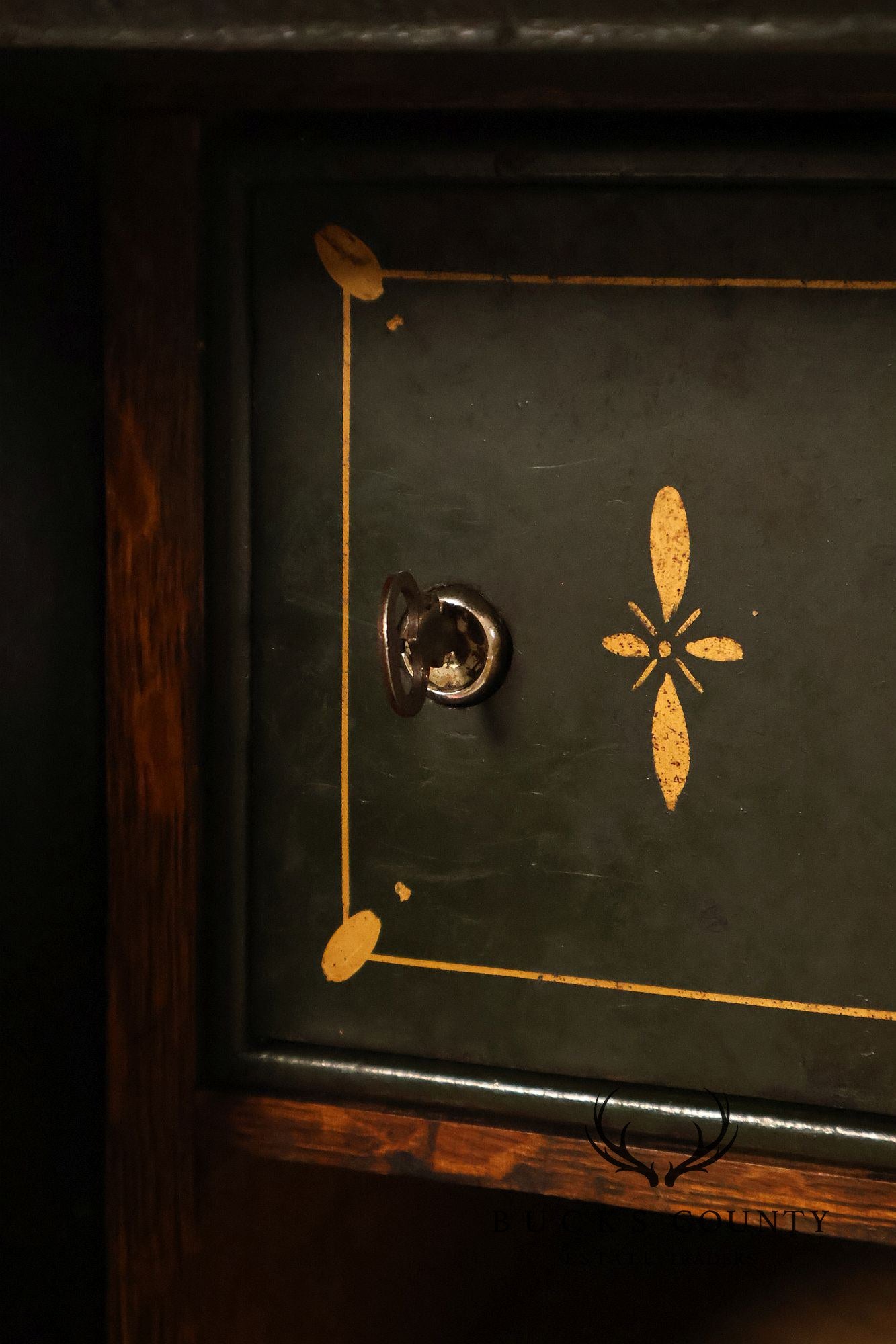 Antique Hall's Safe Company Iron Safe On Casters