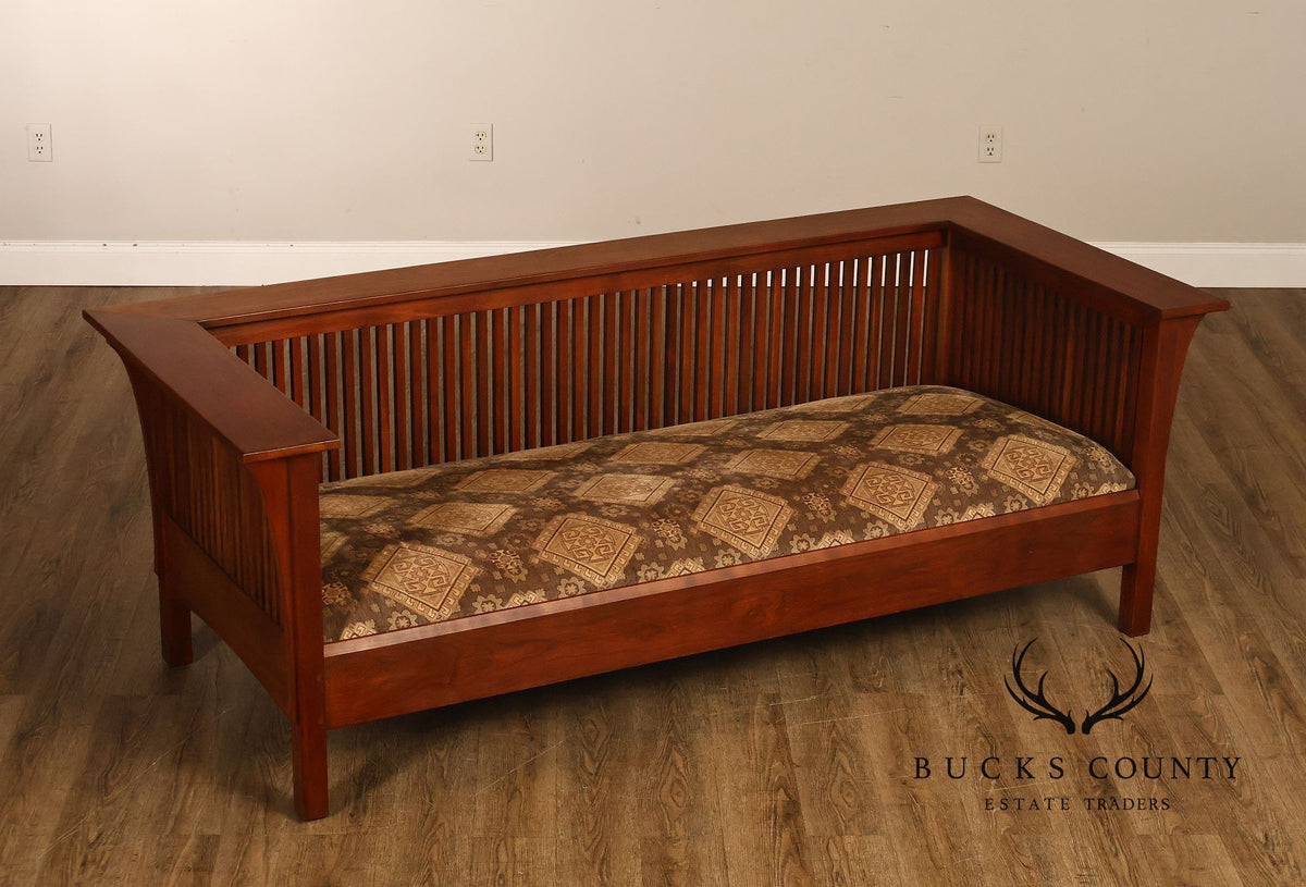 Stickley Mission Collection Cherry Prairie Settle