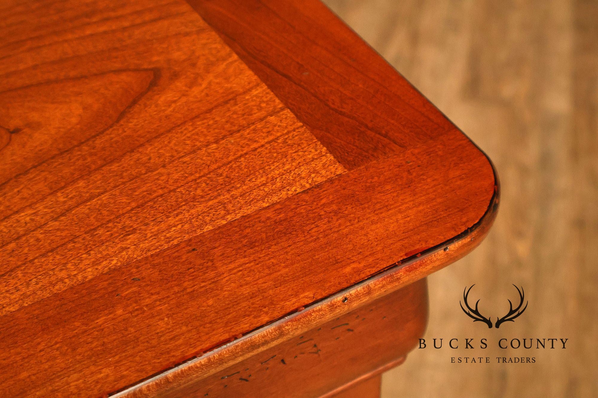 National Mt. Airy Louis Philippe Style Pair of Cherry Nightstands