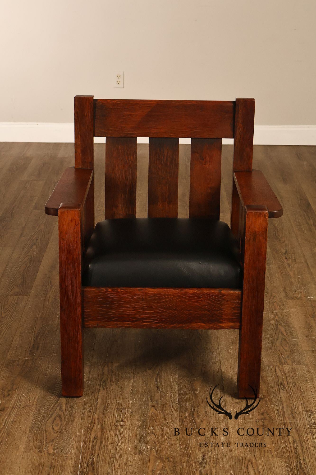 Langslow, Fowler Co. Antique Mission Oak Armchair