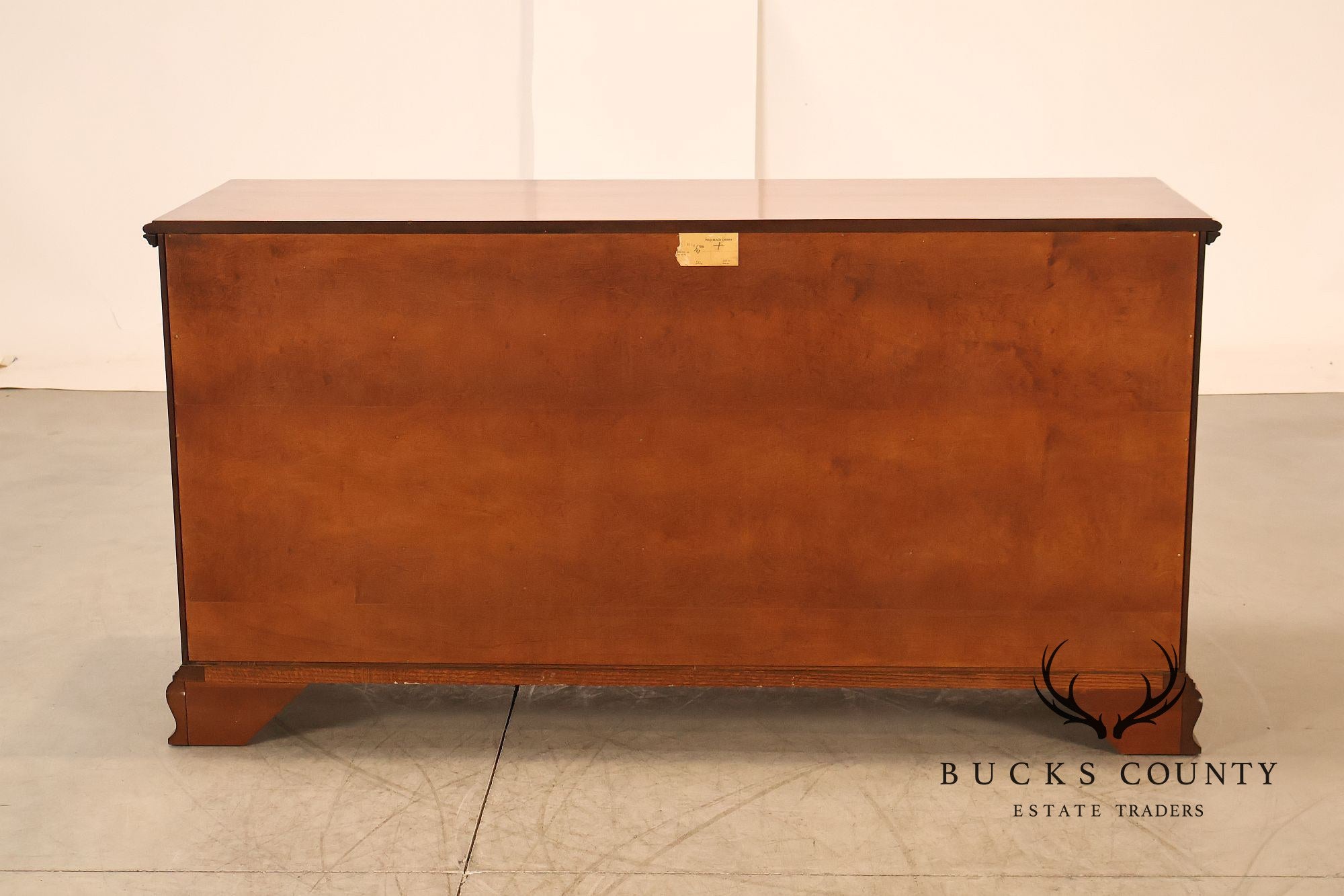 Henkel Harris Chippendale Style Cherry Double Dresser