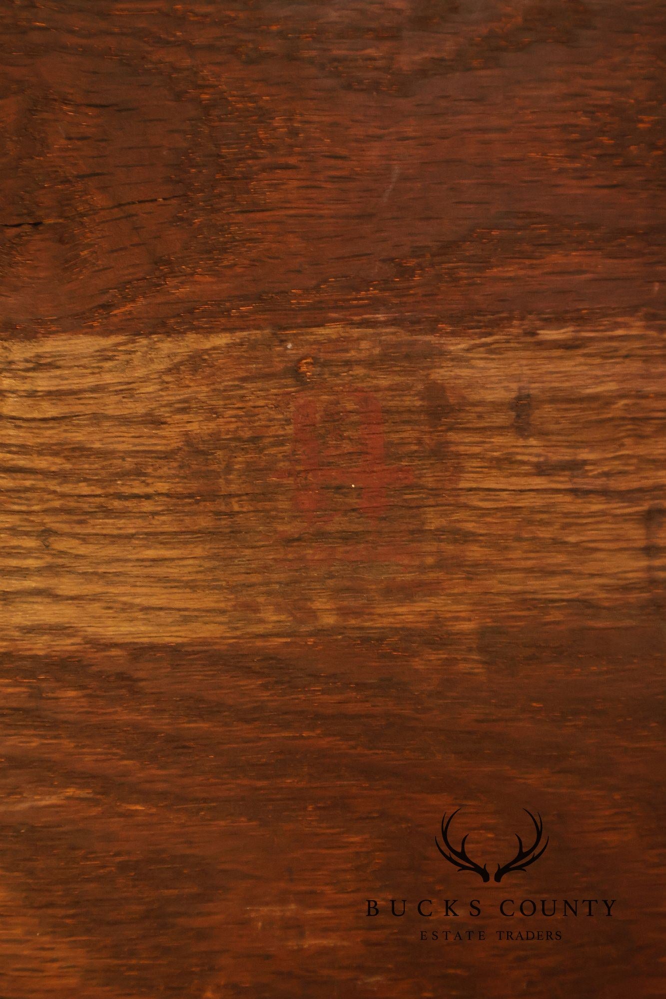 Gustav Stickley Antique Mission Oak Wall Mirror With Coat Hooks #66