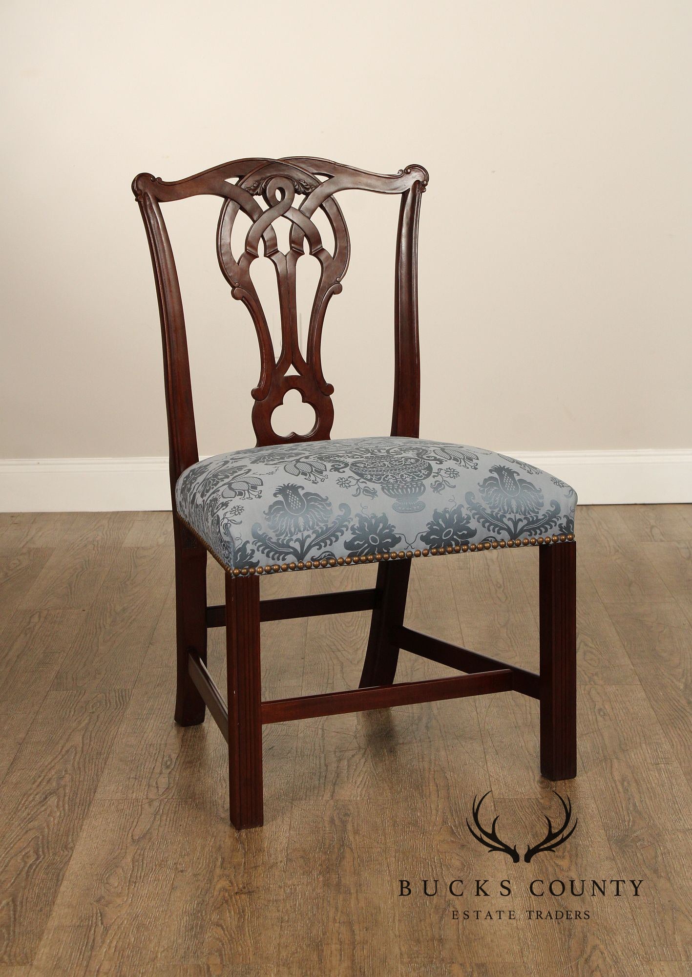 Stickley Colonial Williamsburg Pair of Mahogany Side Chairs