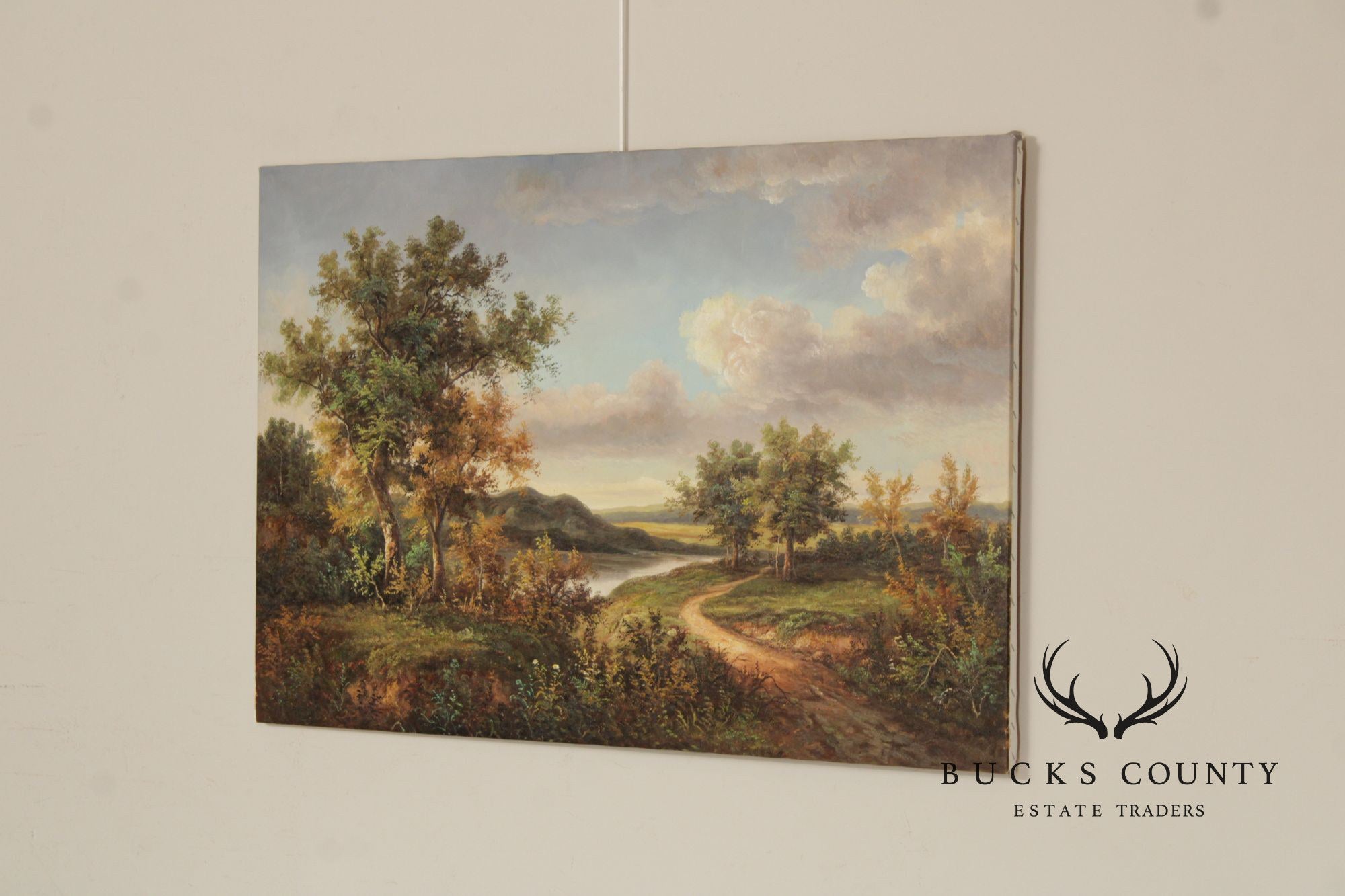 Artist Signed Continental School Landscape Painting
