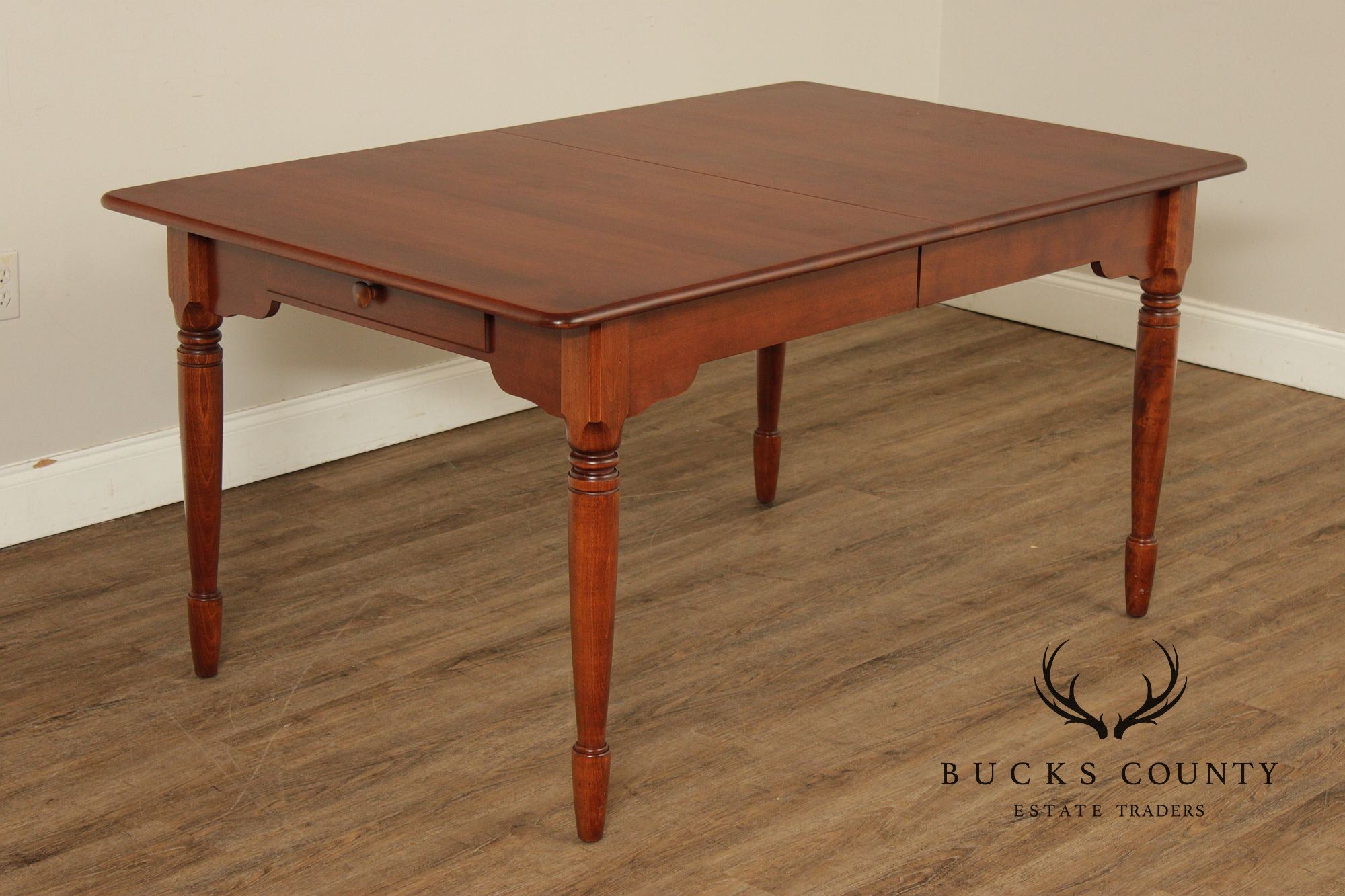 Nichols & Stone Solid Maple Expandable Dining Table