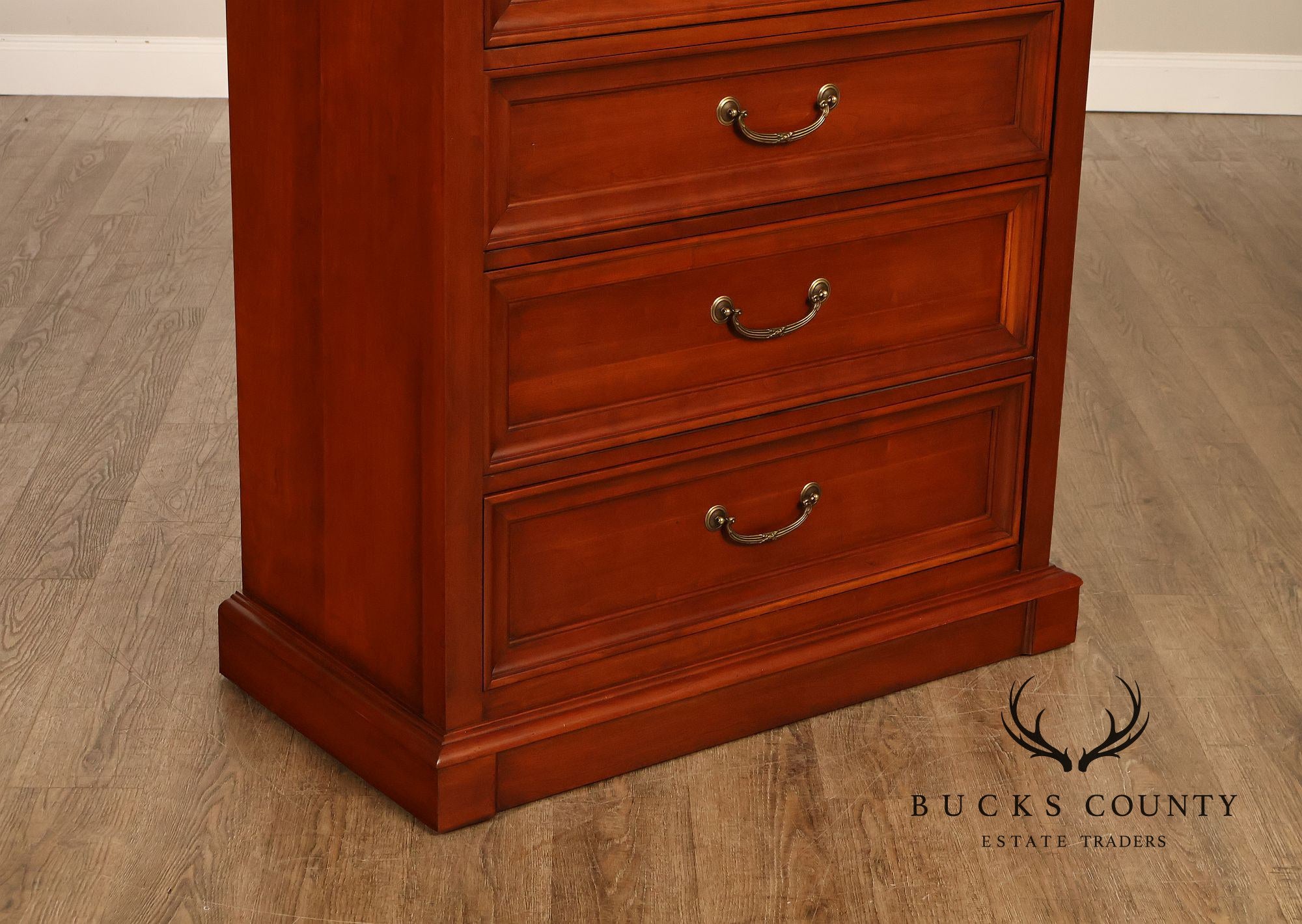 Ethan Allen 'Medallion' Cherry Tall Chest of Drawers