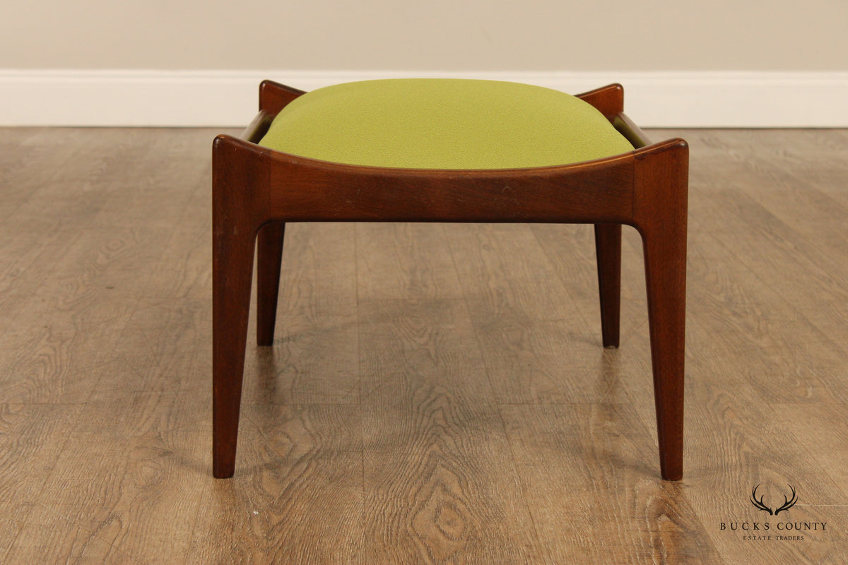 Selig Danish Modern Walnut Ottoman
