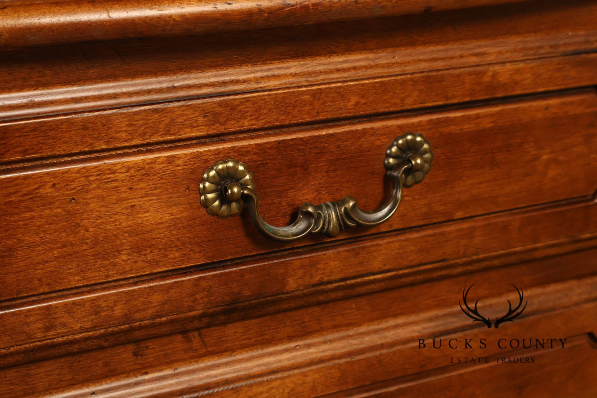 Ethan Allen Pair Of County French Collection Three Drawer Nightstands