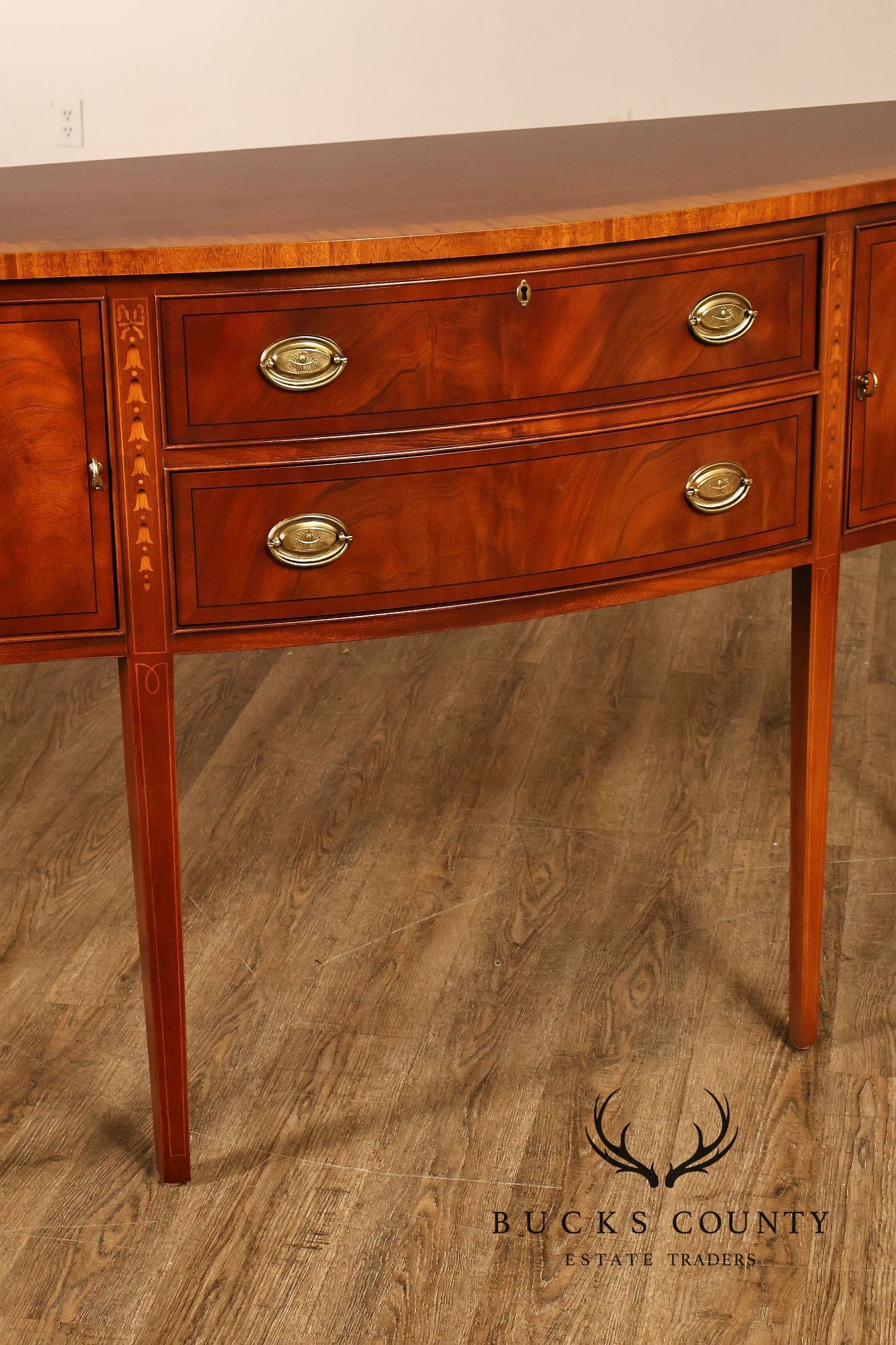 Ethan Allen Hepplewhite Style Mahogany Sideboard