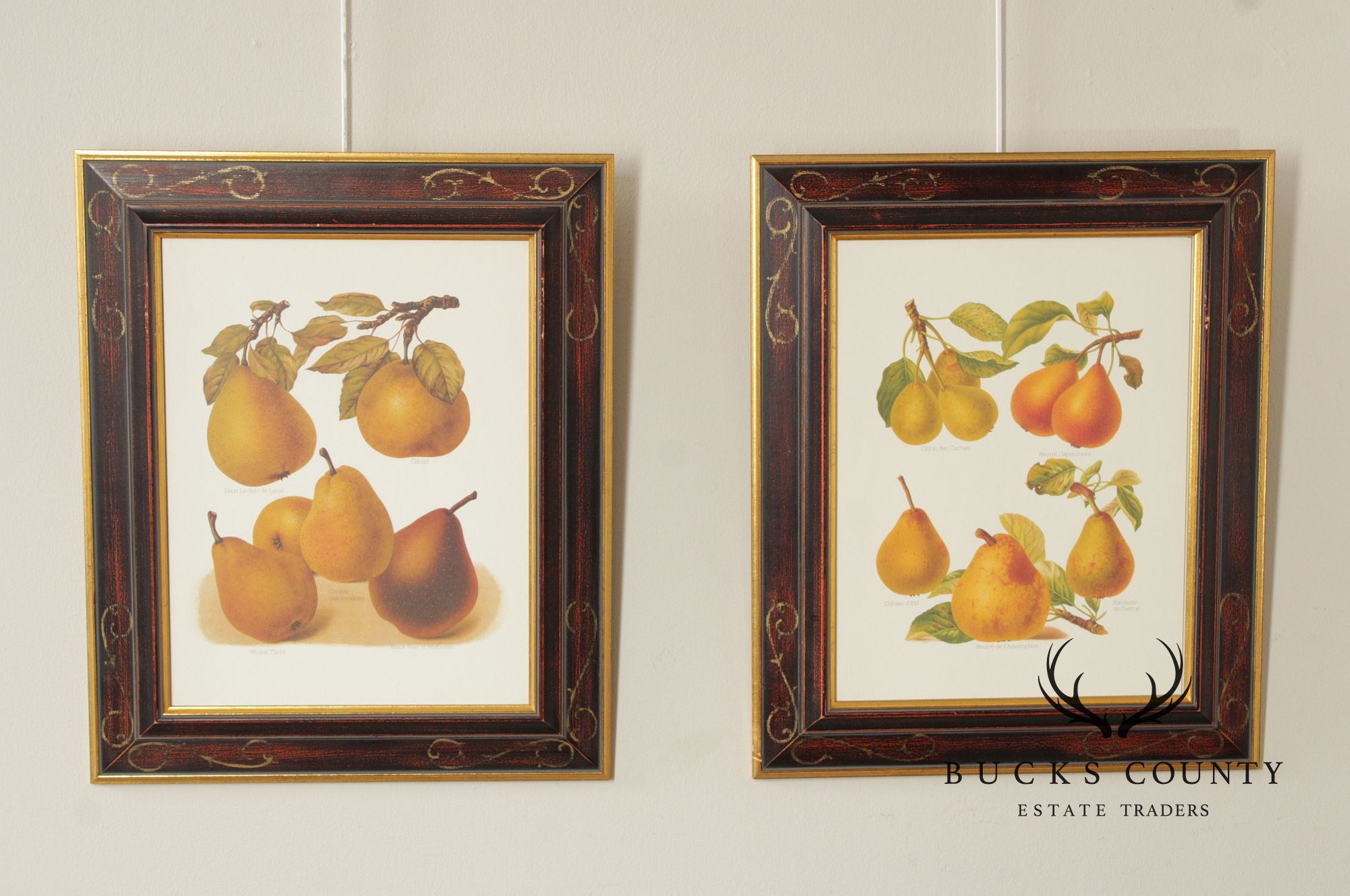 Chelsea House Decorative Pair of Pear Prints