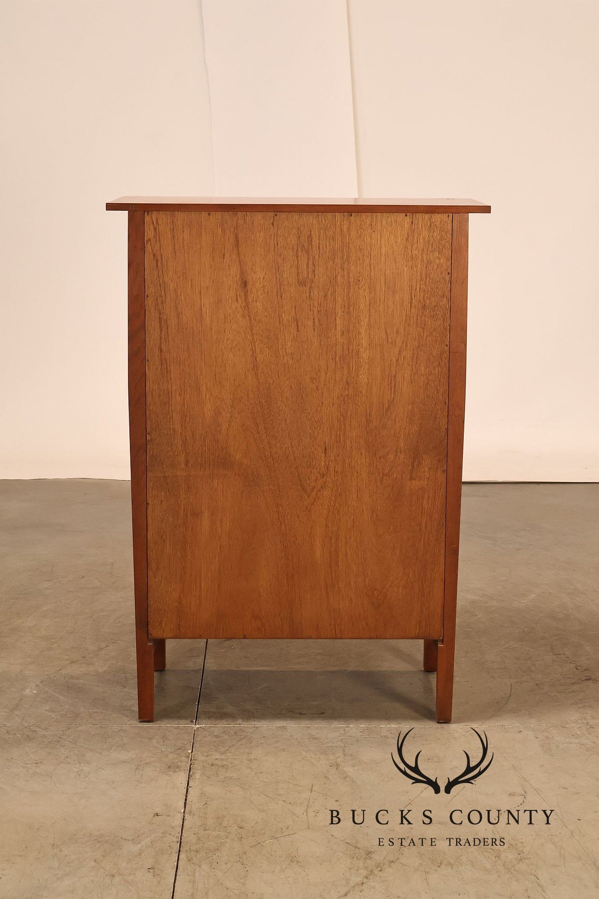 Stickley Mission Collection Harvey Ellis Cherry Inlaid Tall Chest Of Drawers