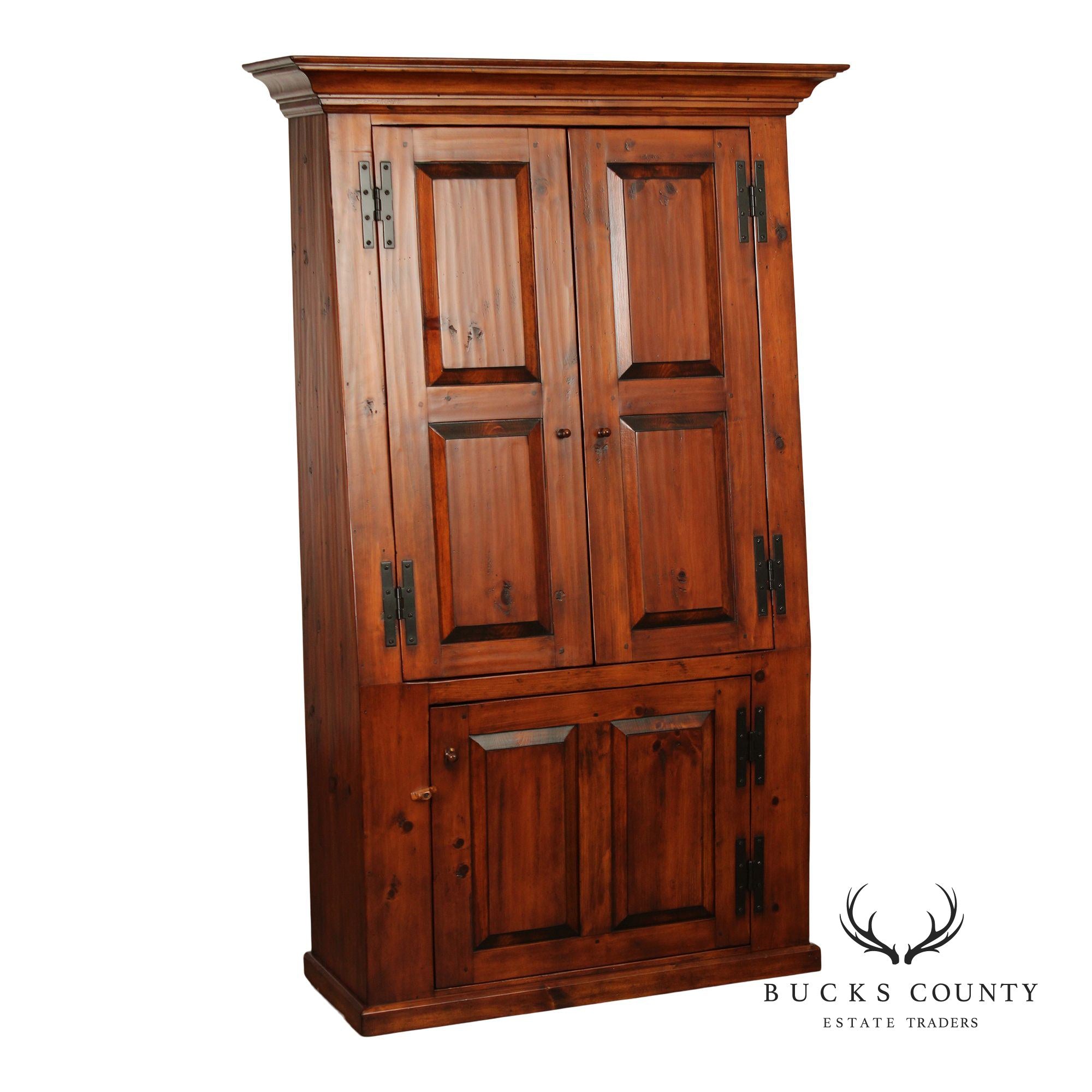 Stephen Von Hohen Pine Pantry Cupboard