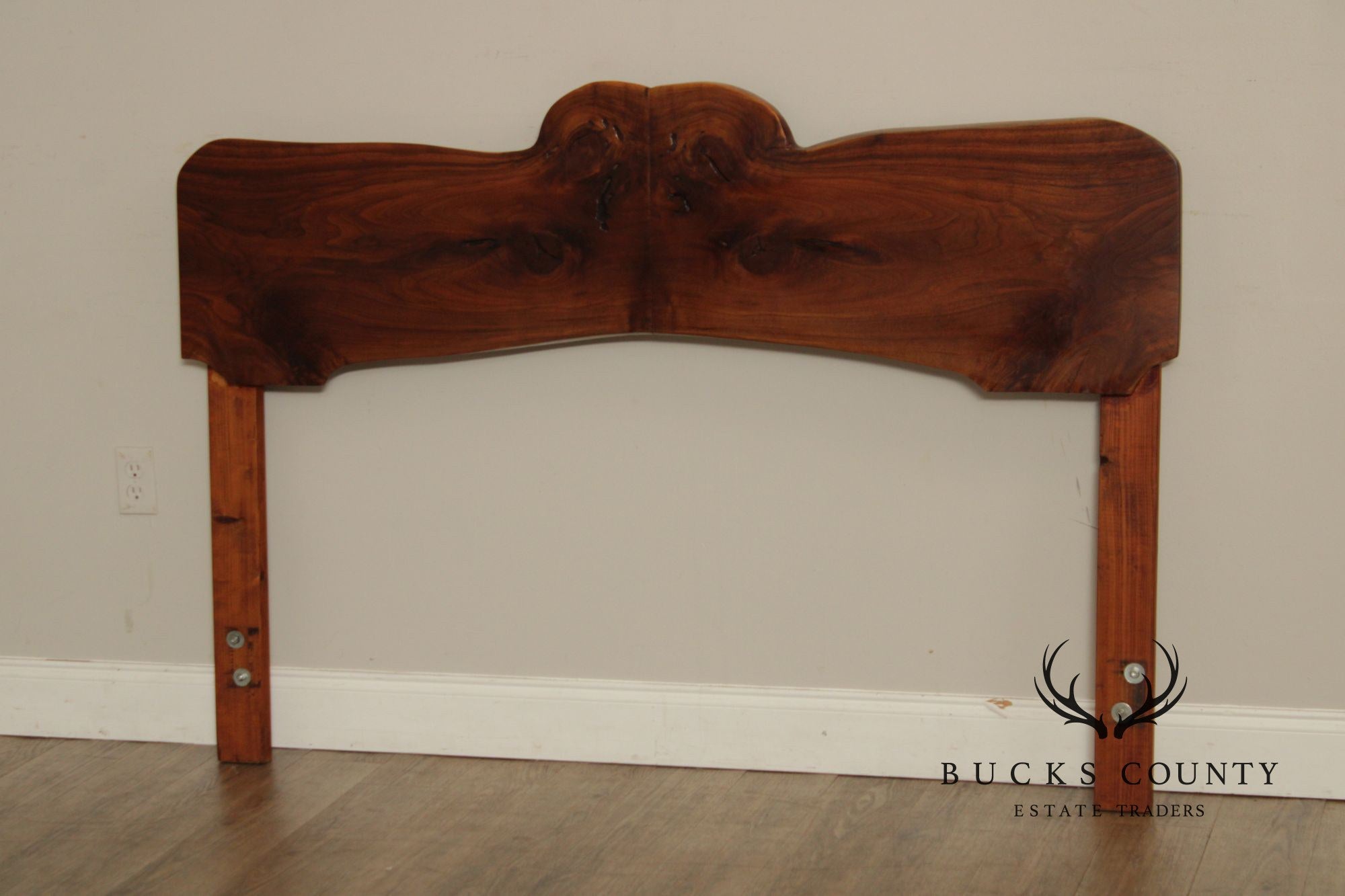 Studio Figured Walnut Queen Size Headboard