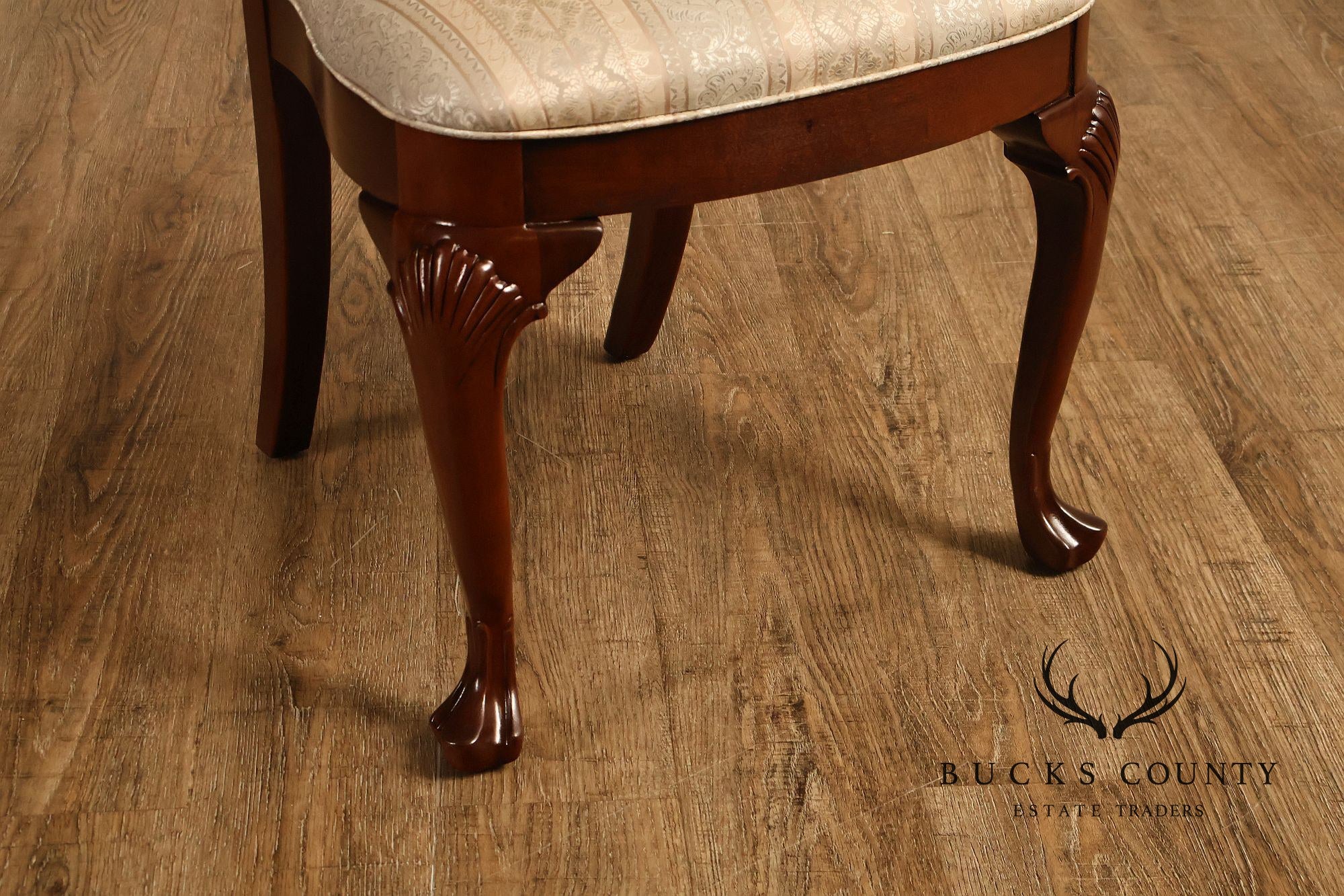 Ethan Allen '18th Century Mahogany' Set of Six Dining Chairs