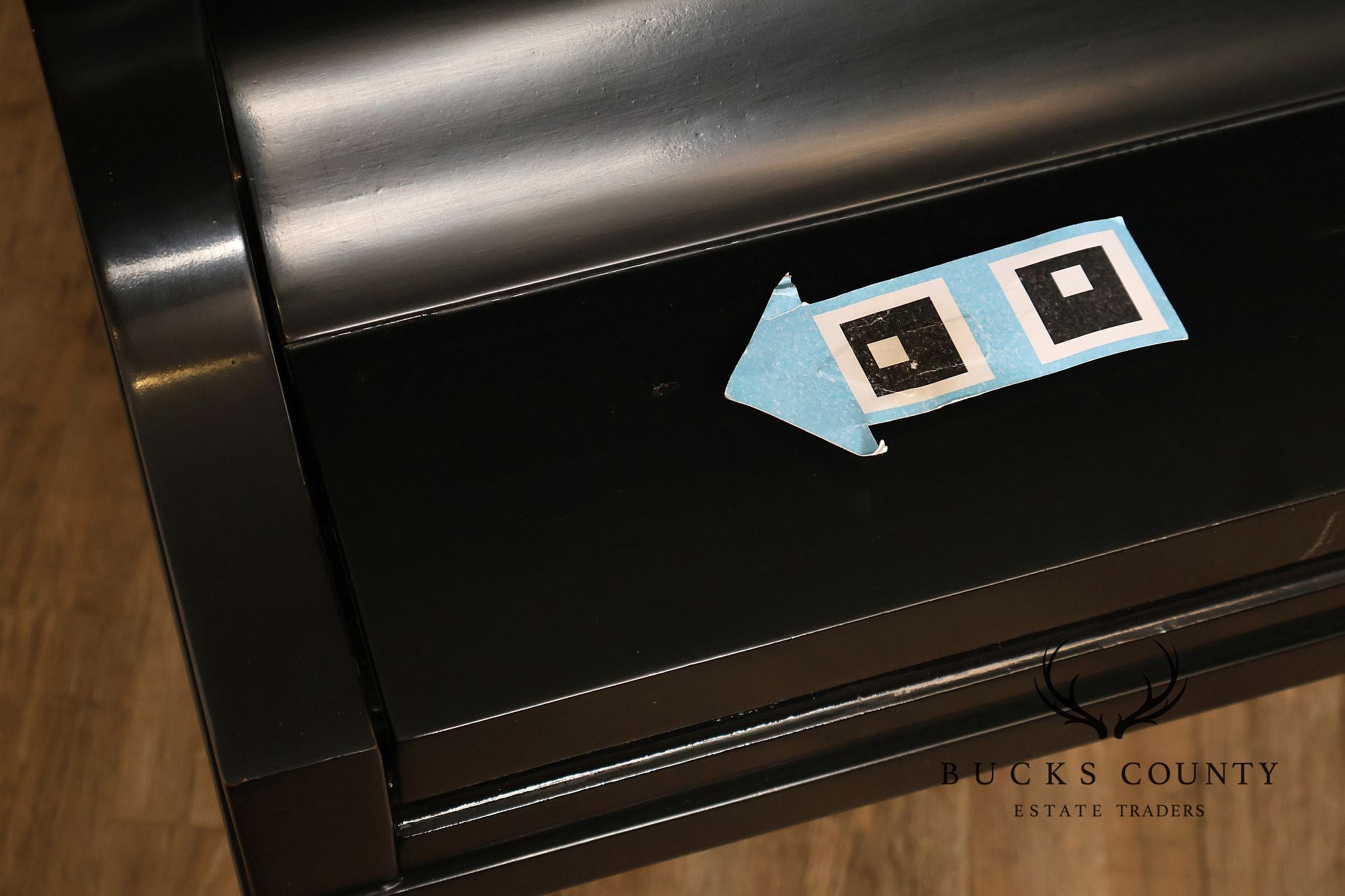 Kurtzman Ebonized Grand Piano And Duet Bench