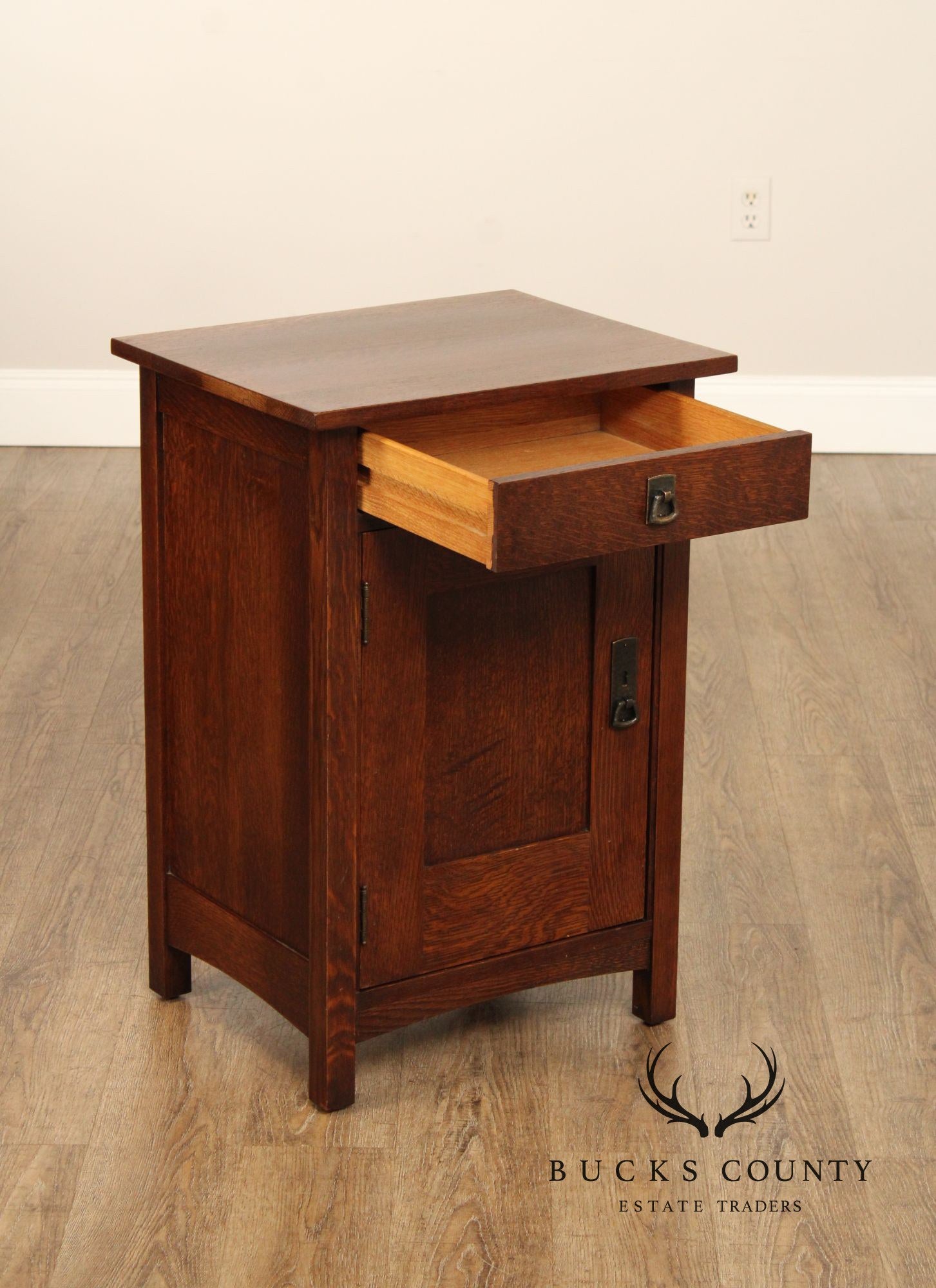 Stickley Mission Collection Oak Cabinet Nightstand