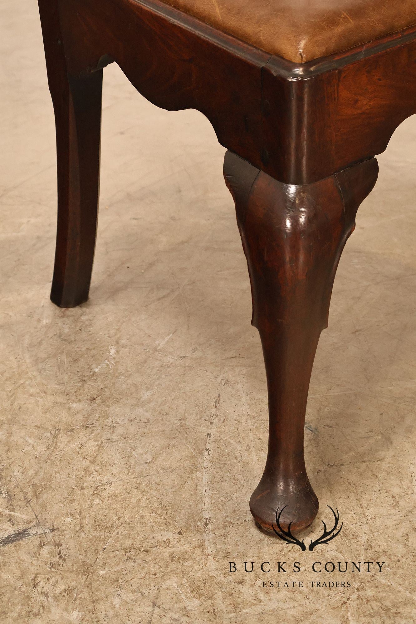 Georgie III Style Antique Set of Six Mahogany Dining chairs