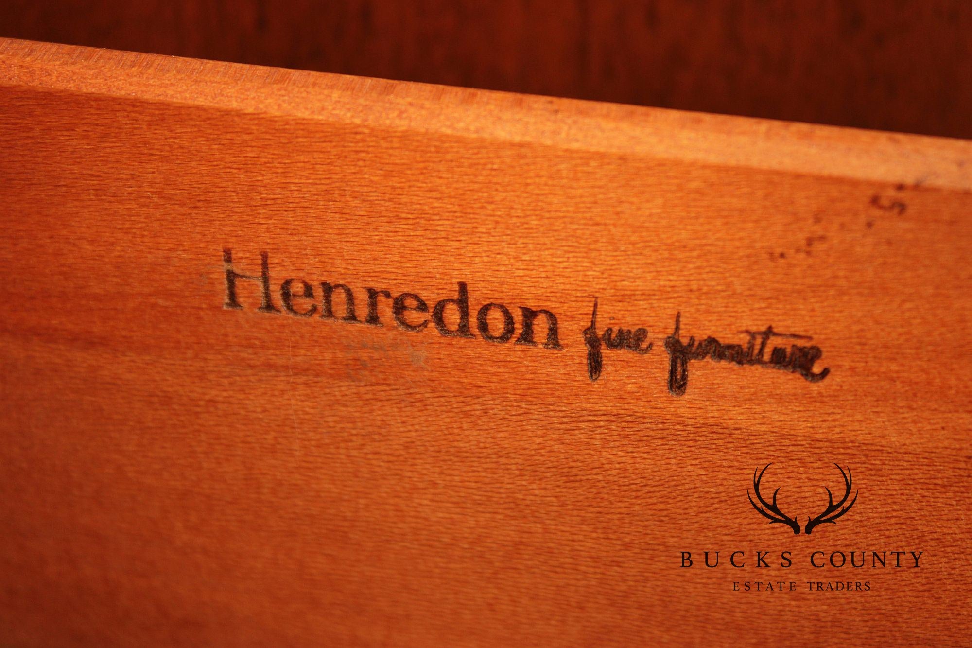 Henredon Asian Style Mahogany Armoire