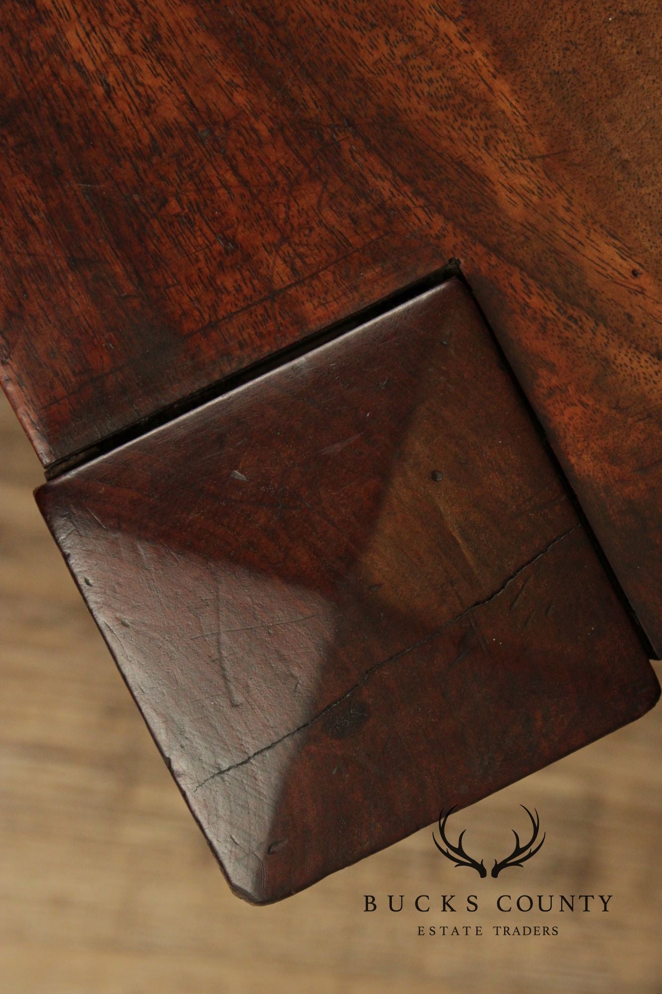 Arts and Crafts Antique Walnut Foot Stool