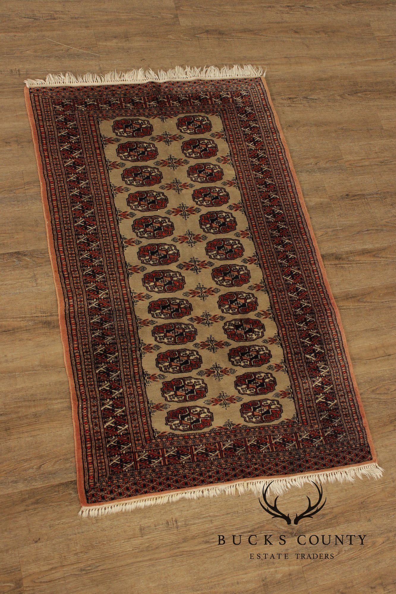 Pakistani Bokhara Wool Area Rug