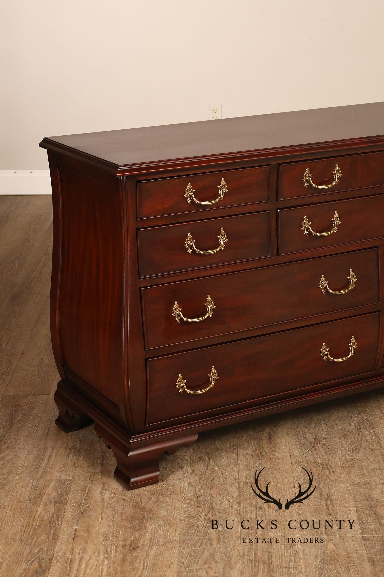 Henkel Harris Mahogany Long Dresser