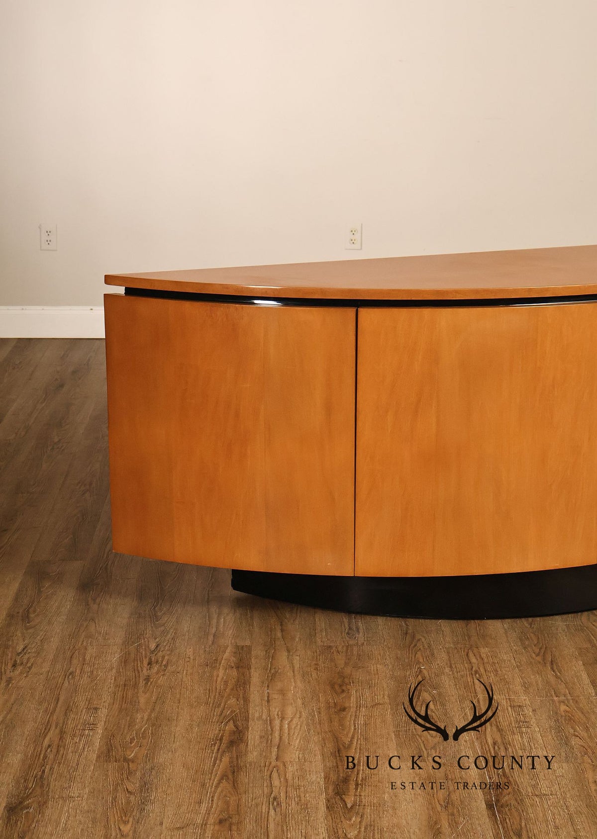 Pietro Costantini Contemporary Curved Four Door Wood Buffet