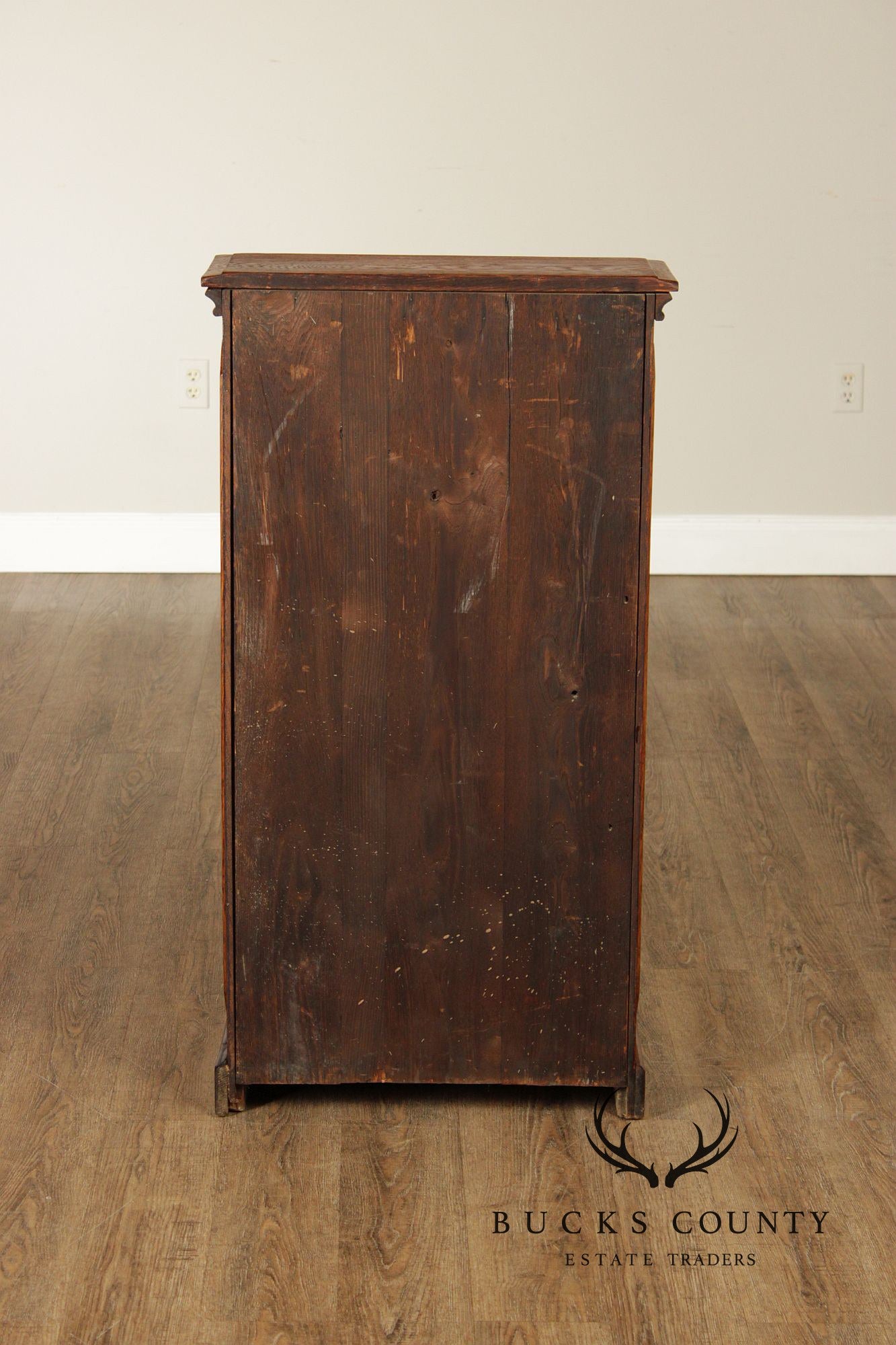 John Danner Antique 36-Drawer Oak Country Store Cabinet