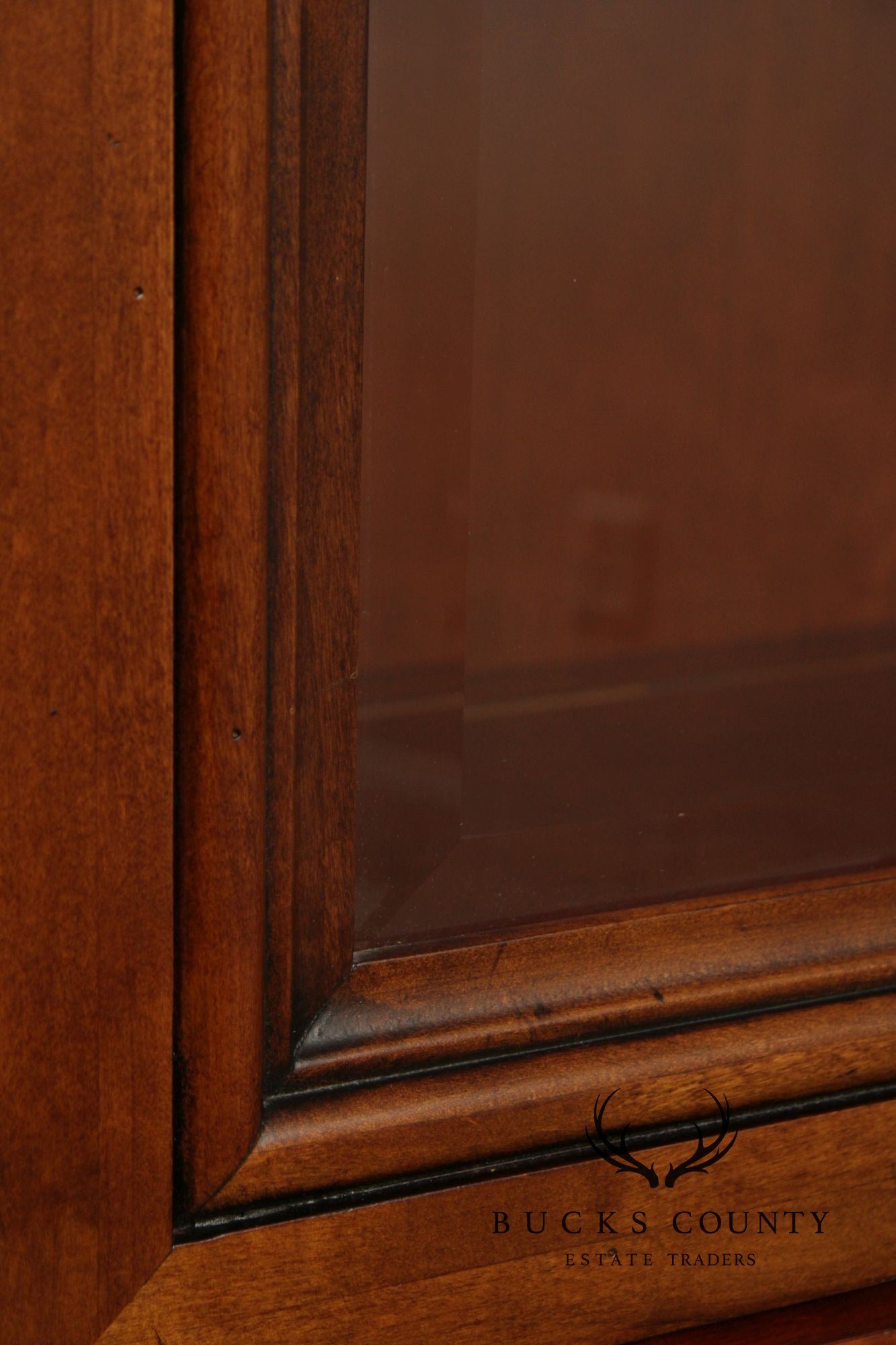 Ethan Allen 'Townhouse' Burlwood Bookcase