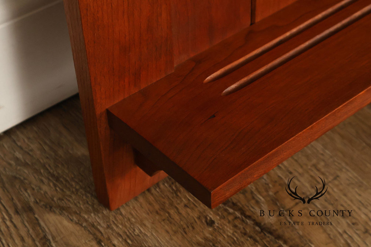 Stickley Mission Collection Cherry Plate Rack