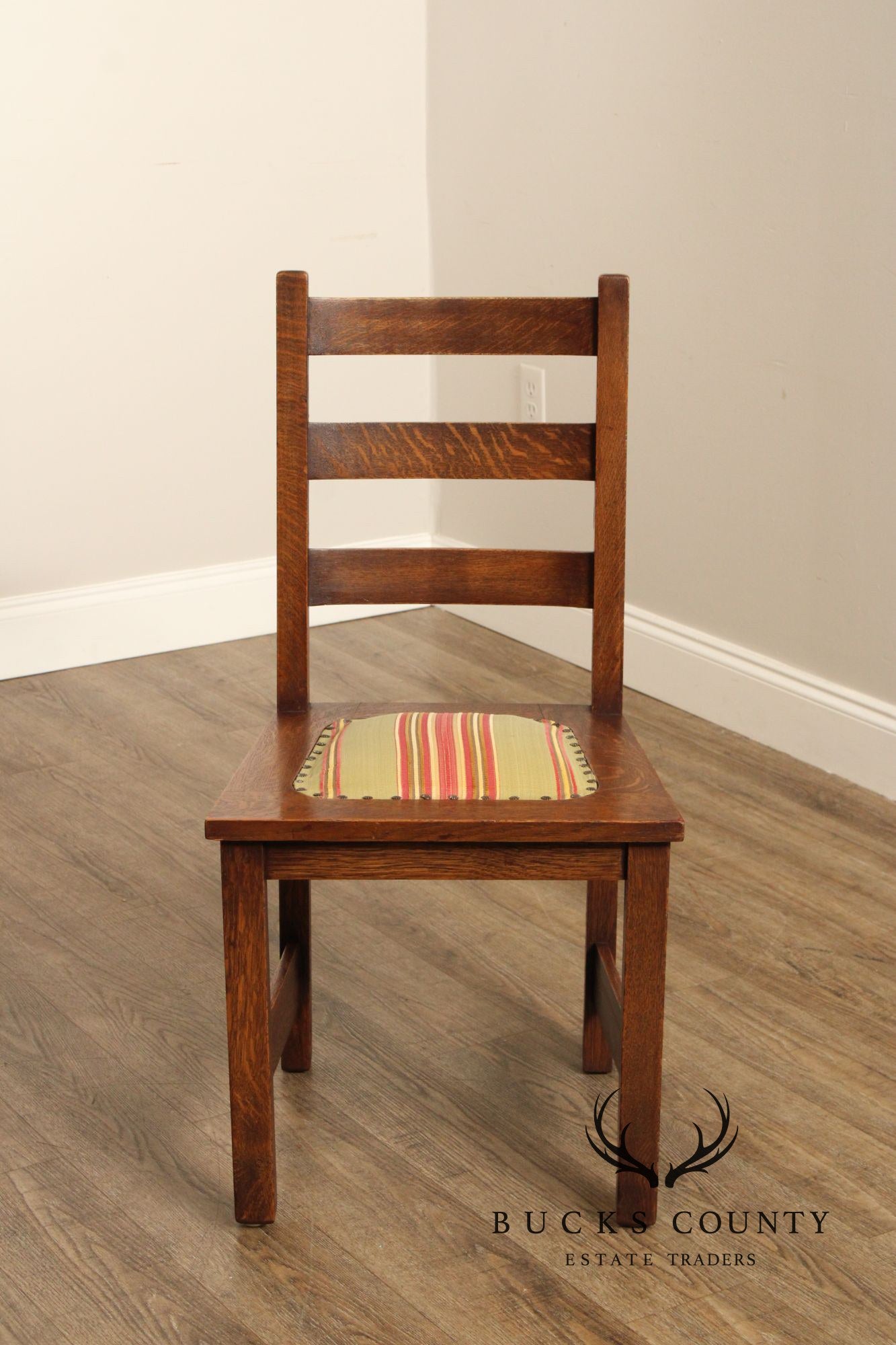 Antique Mission Oak Side Chair