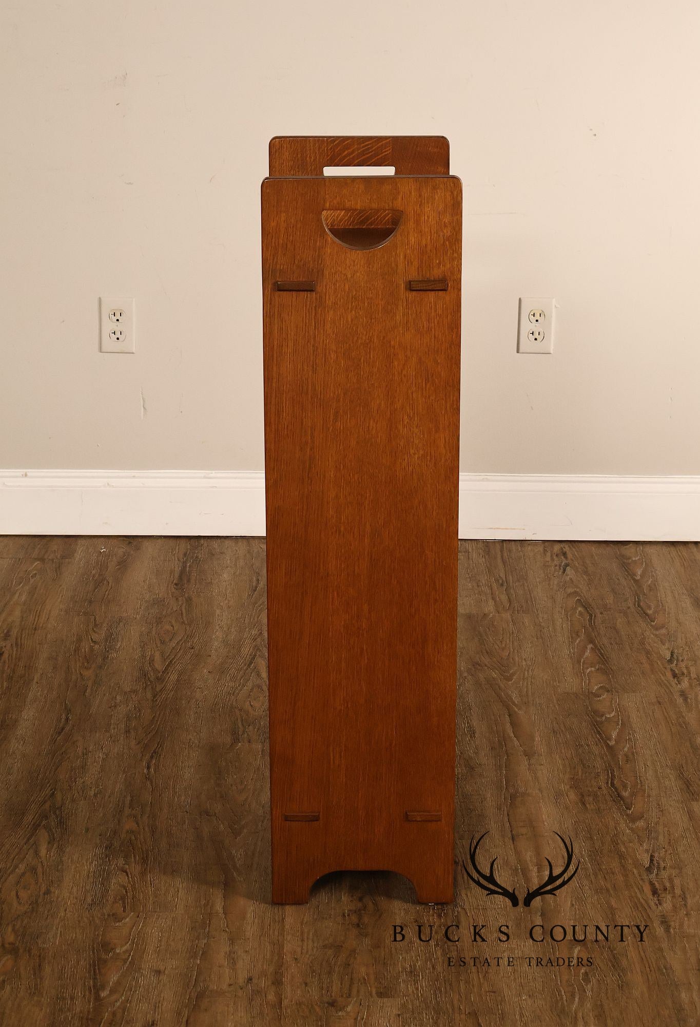 Stickley Mission Collection Oak Magazine Stand Bookcase