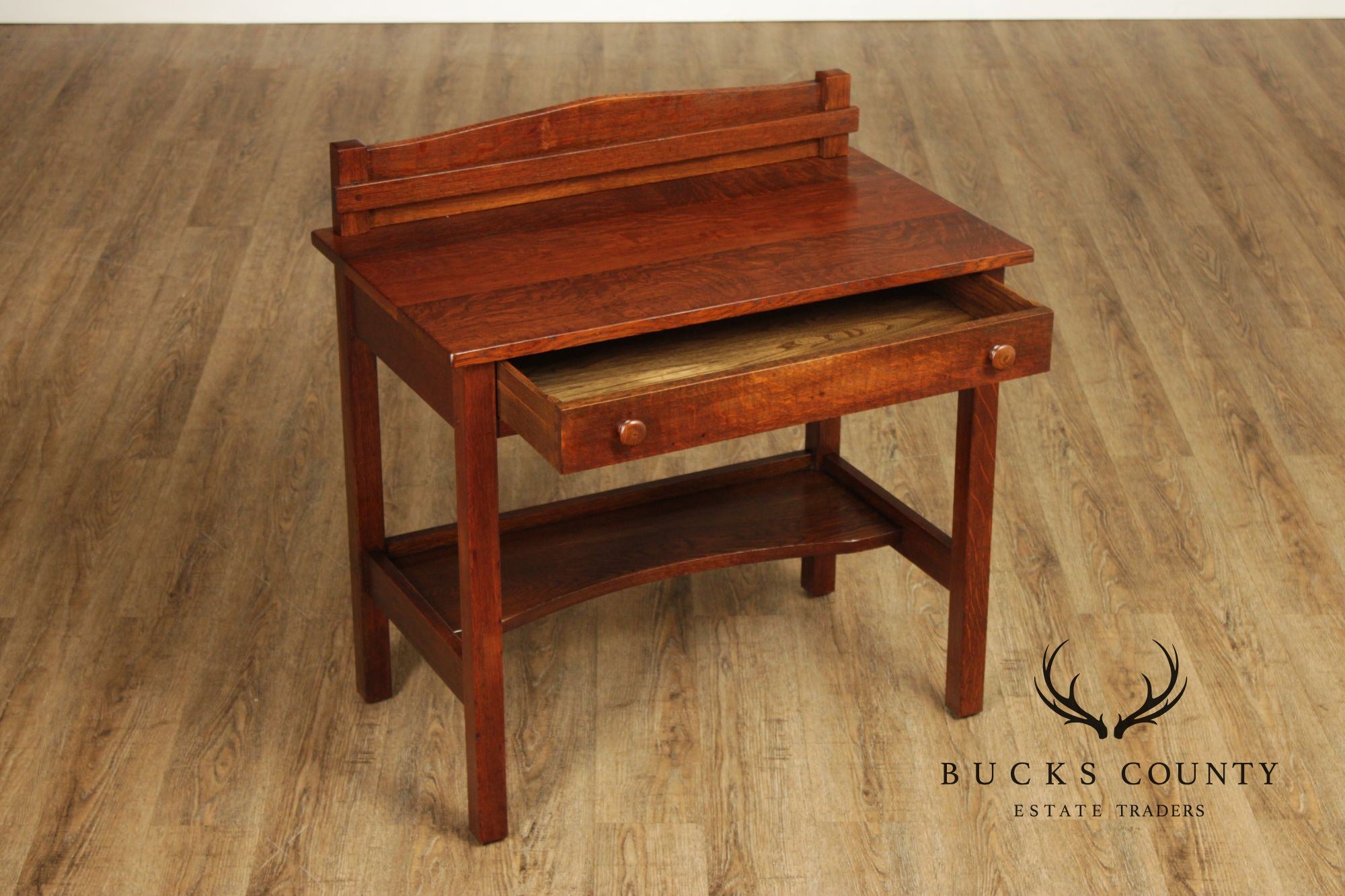 L. & J.G. Stickley Mission Oak Writing Desk