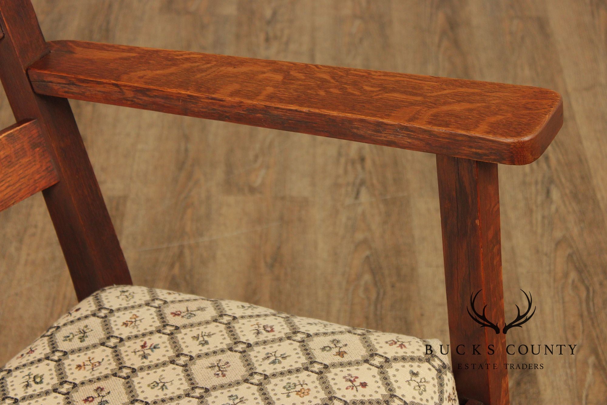 Antique Mission Oak Rocking Chair