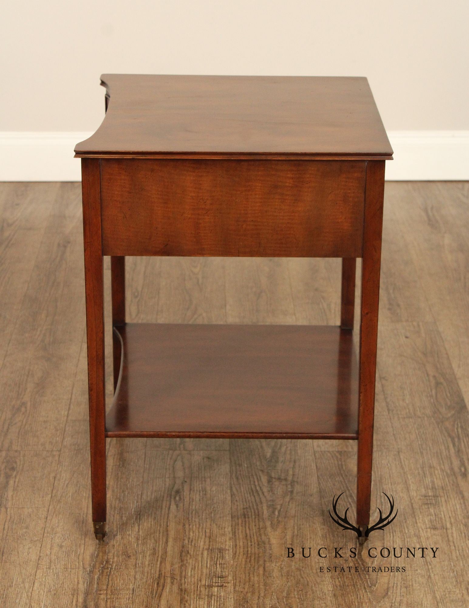 Kittinger Federal Style Mahogany One-Drawer End Table