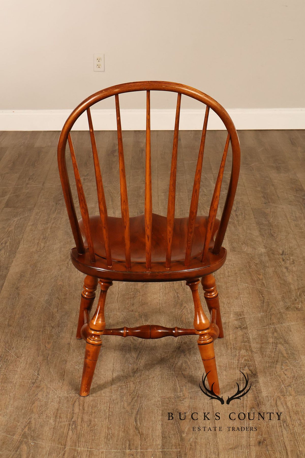 Frederick Duckloe Set of Four Windsor Dining Chairs