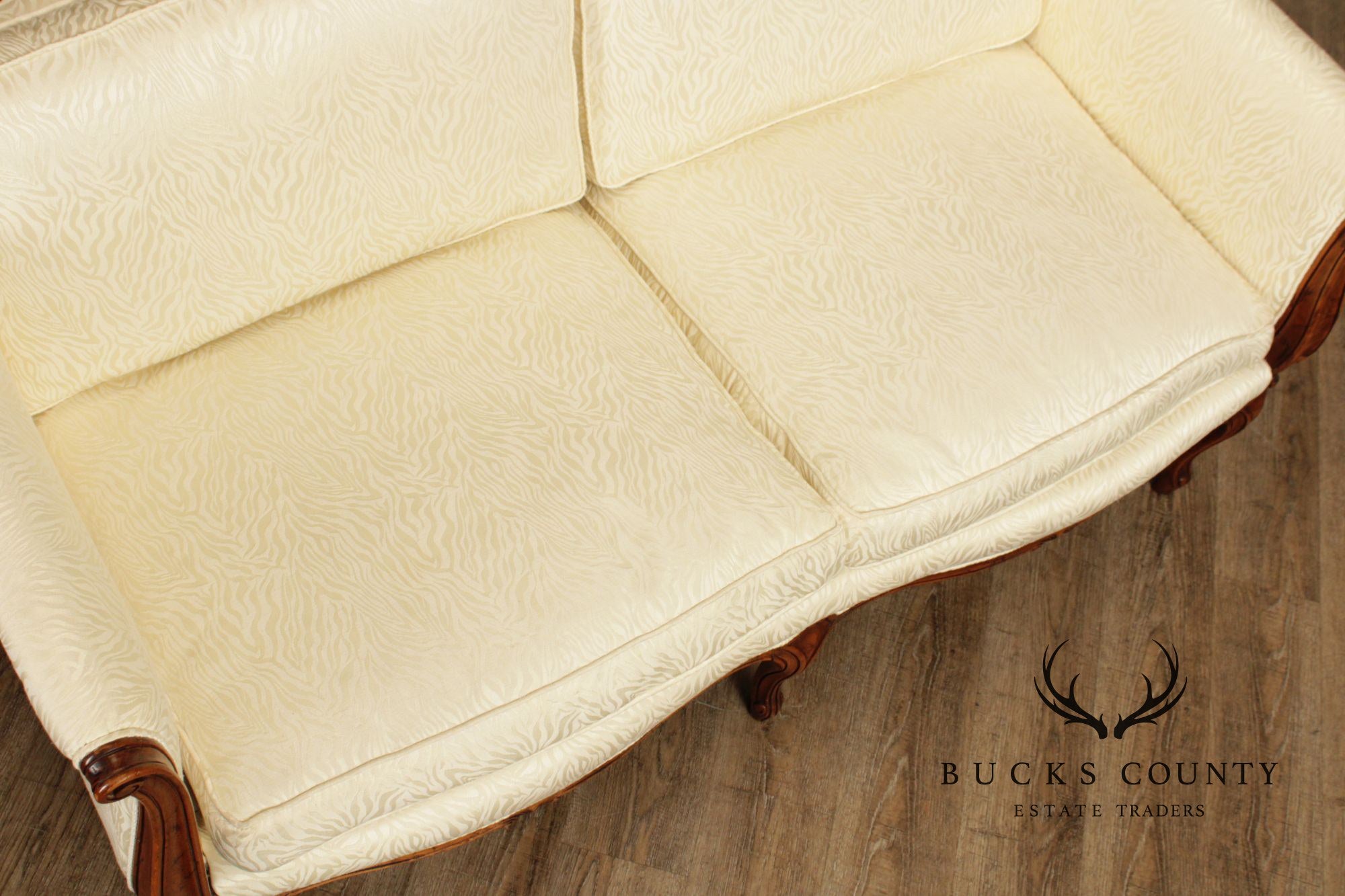 French Louis XV Style Carved Loveseat