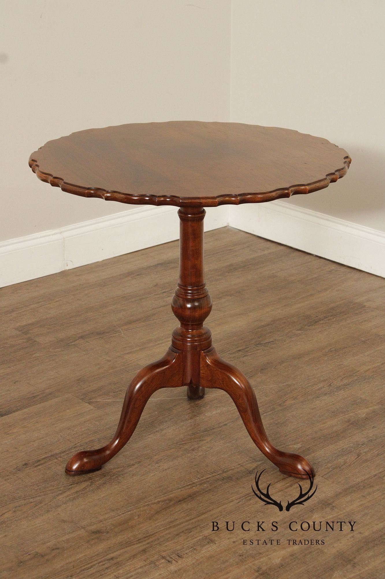 Stickley Cherry Pie Crust Tea Table